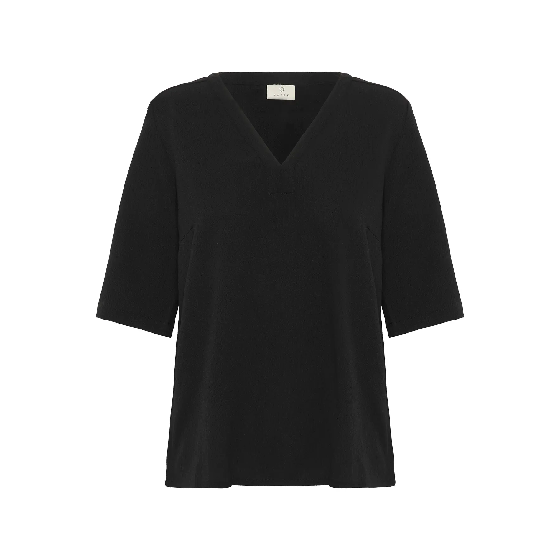 Damenbluse KAFFE Kahaley Solid