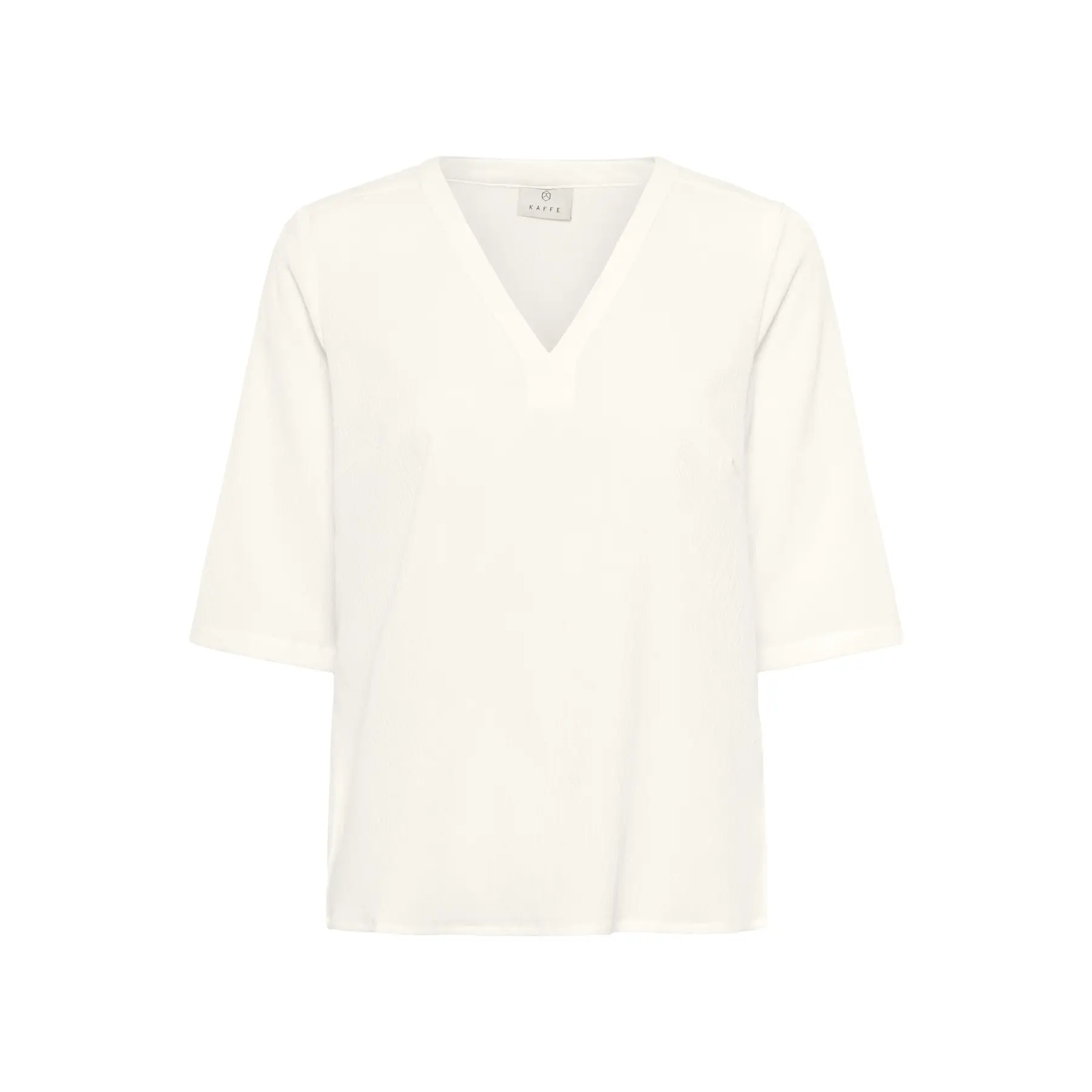 Damenbluse KAFFE Kahaley Solid