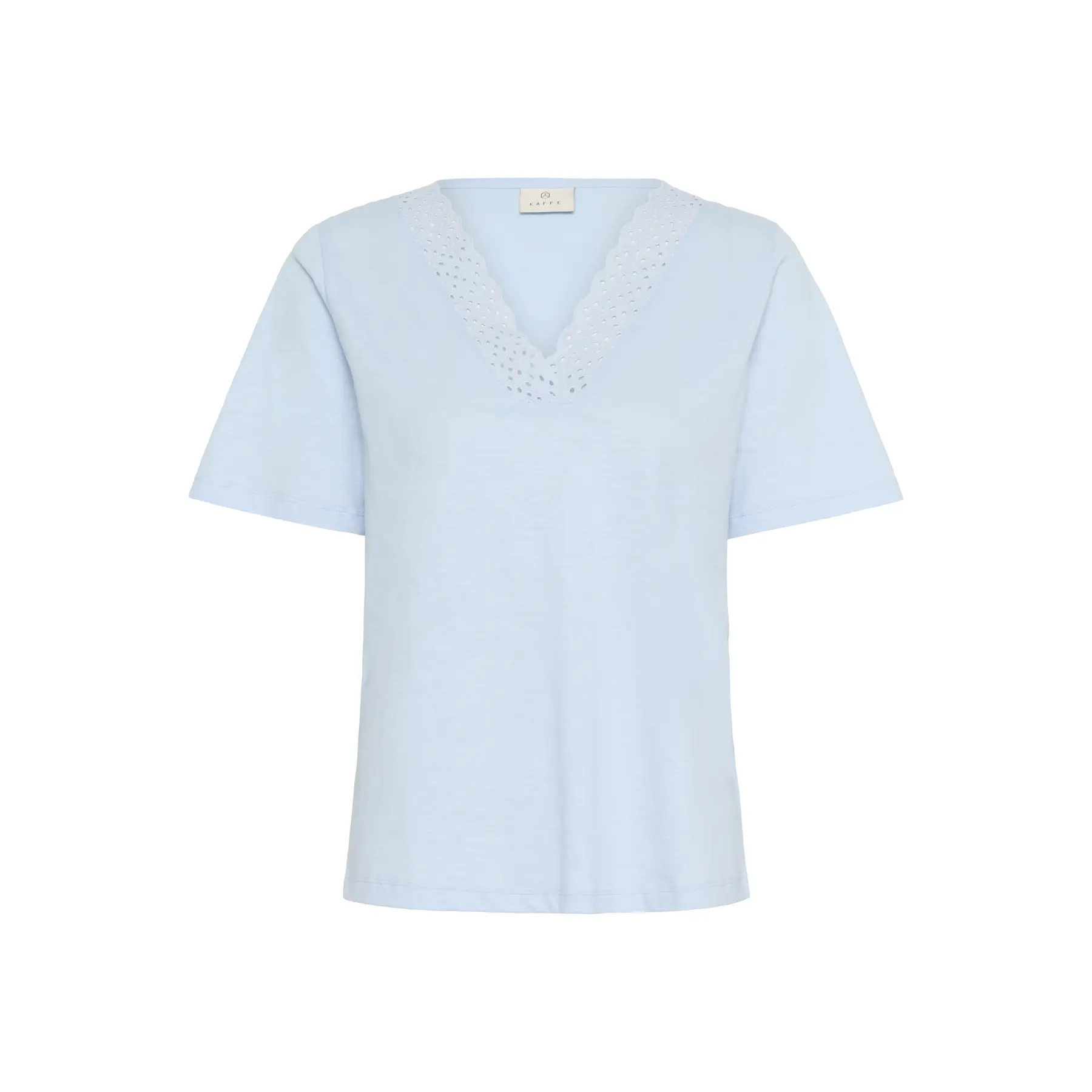 Damen T-Shirt KAFFE Kasofie Lace
