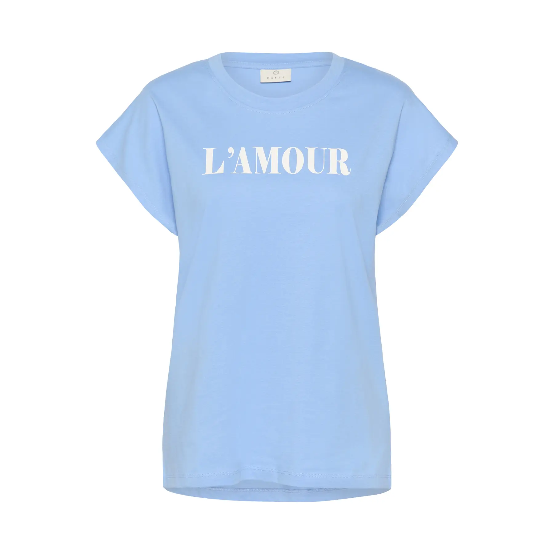 Damen T-Shirt KAFFE Kabine