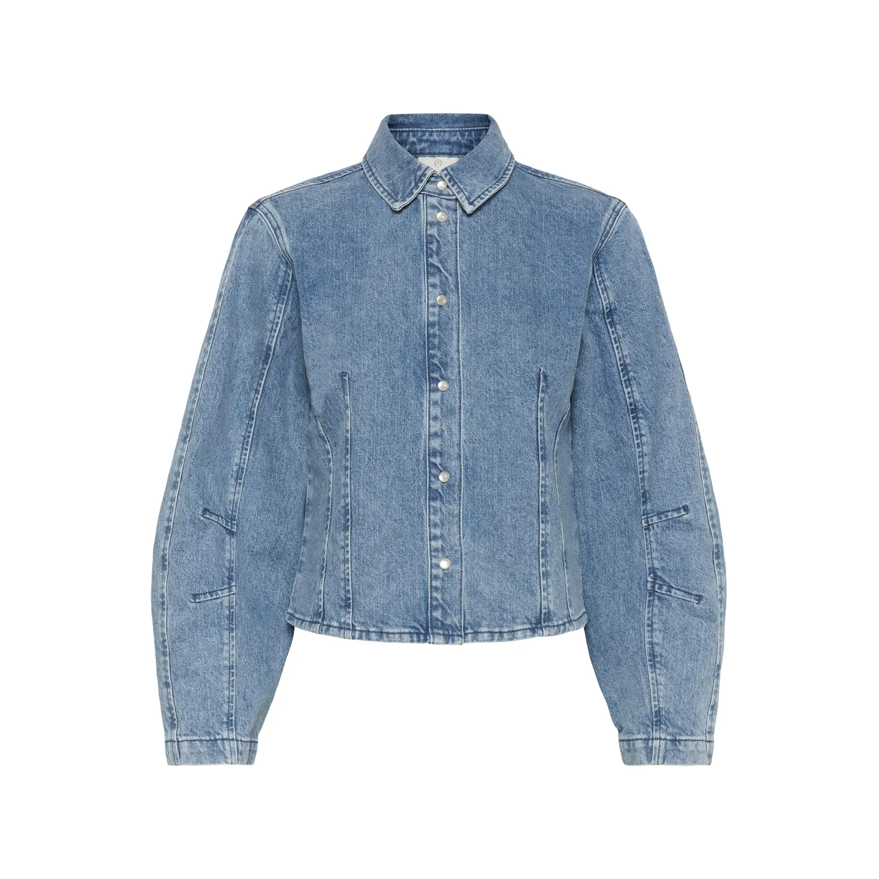 Chemisier manches longues denim femme KAFFE KAValis