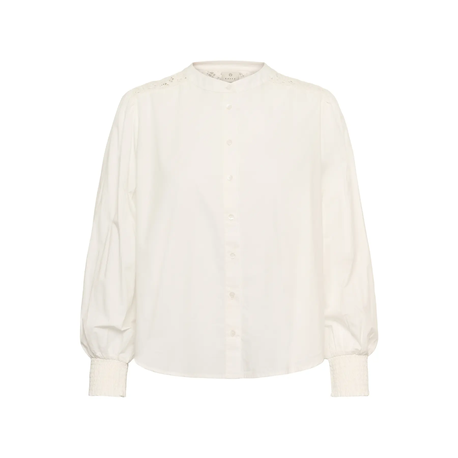 Langarm-Bluse Damen KAFFE Kamadga