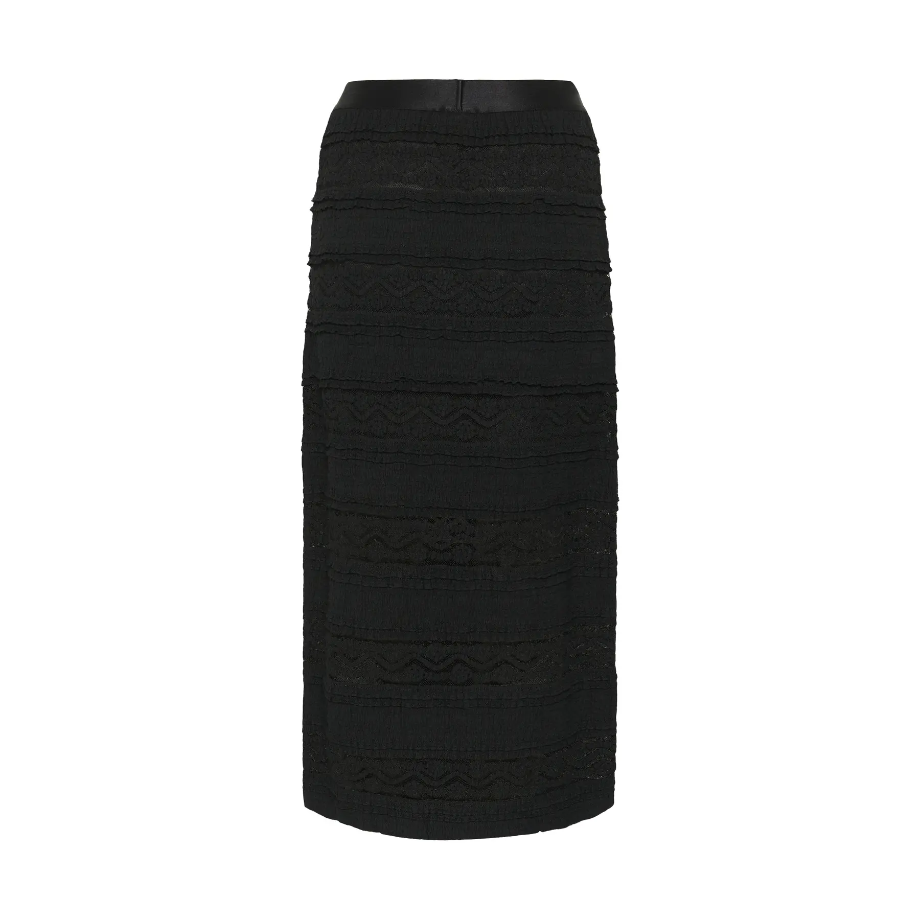 Kaffe Damen Noir Strickrock Kaanne