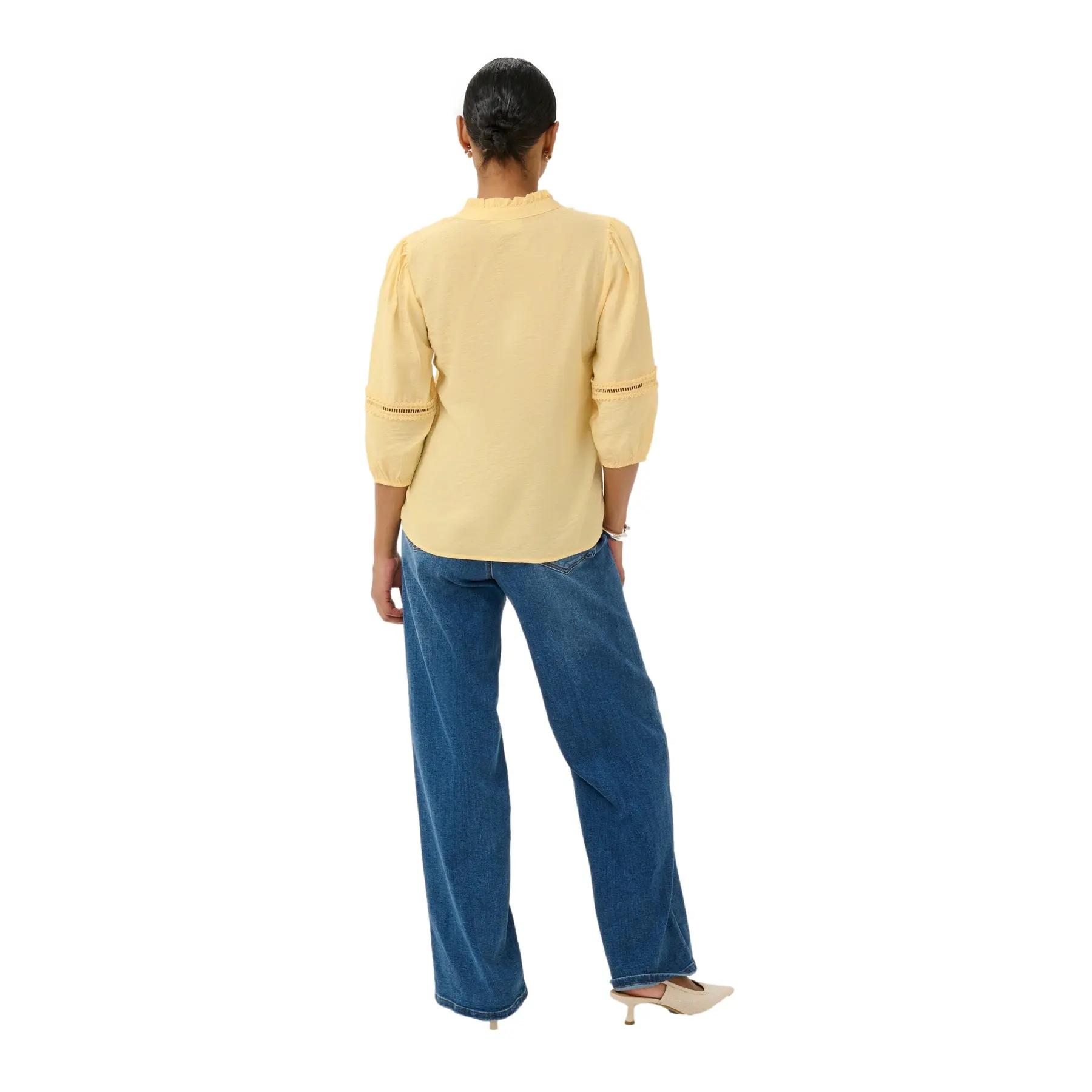 Bluse, 3/4-Ärmel, Damen KAFFE Kasonja