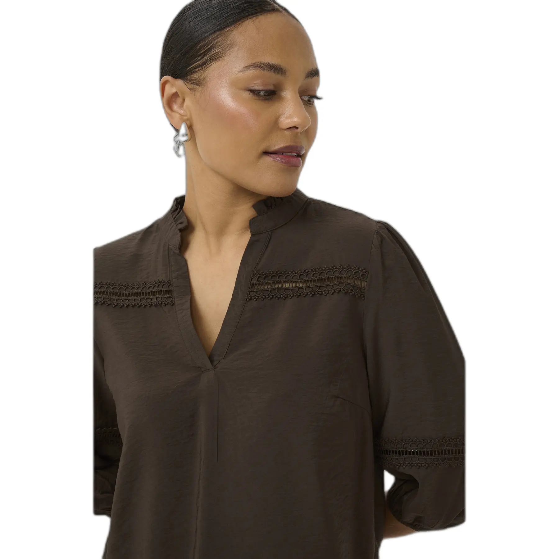 Bluse, 3/4-Ärmel, Damen KAFFE Kasonja