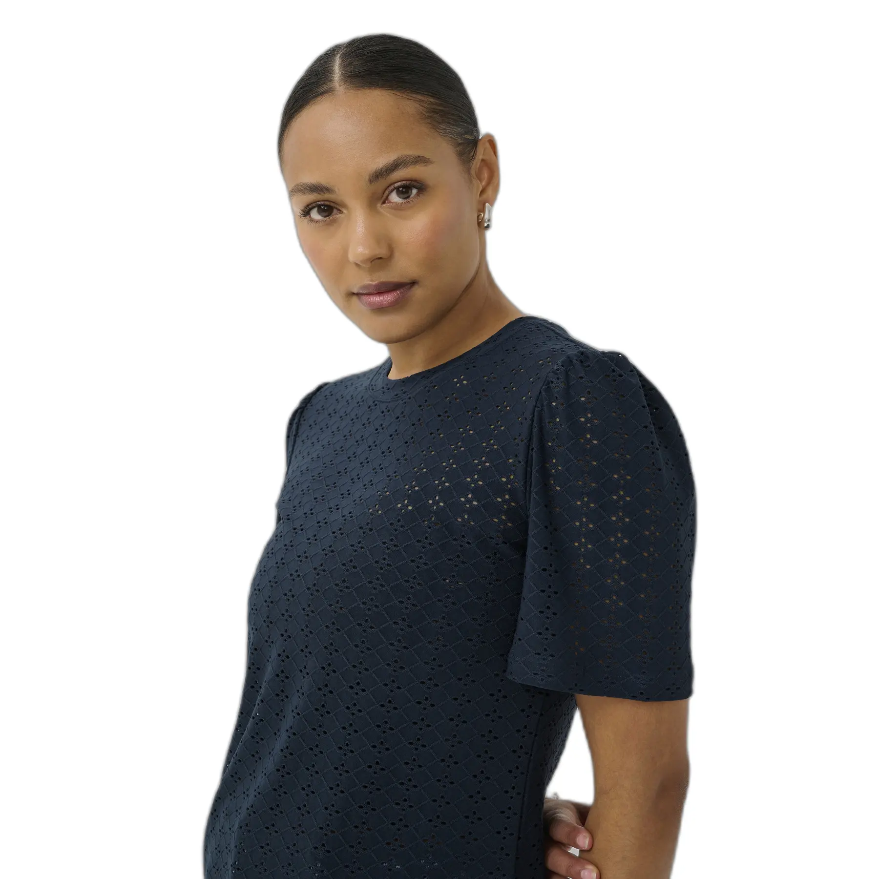 Damen T-Shirt KAFFE Kanatasha