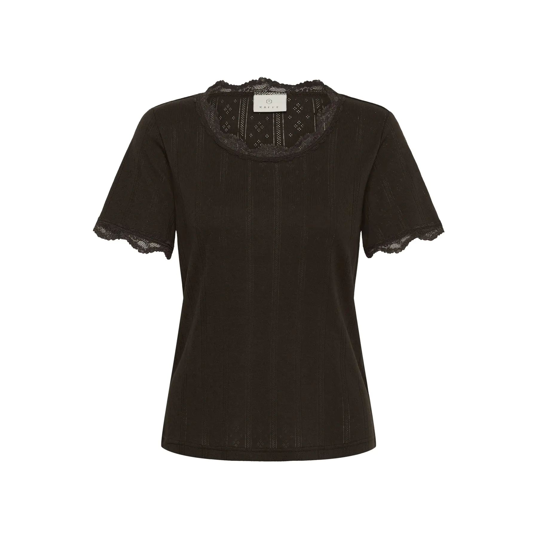 Damen T-Shirt KAFFE Kadina Lace