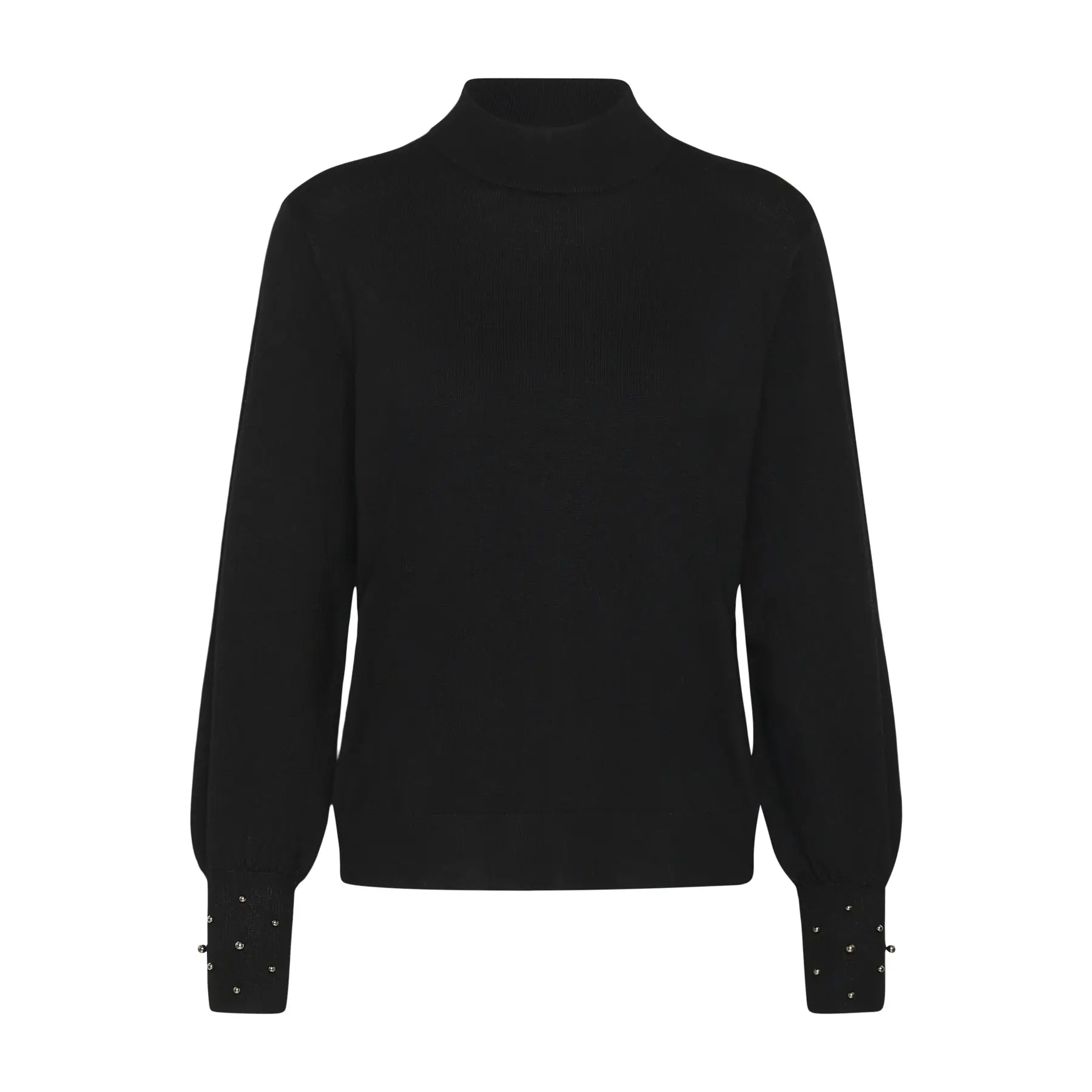 Pullover mit perligen Bündchen Damen KAFFE Kalizza