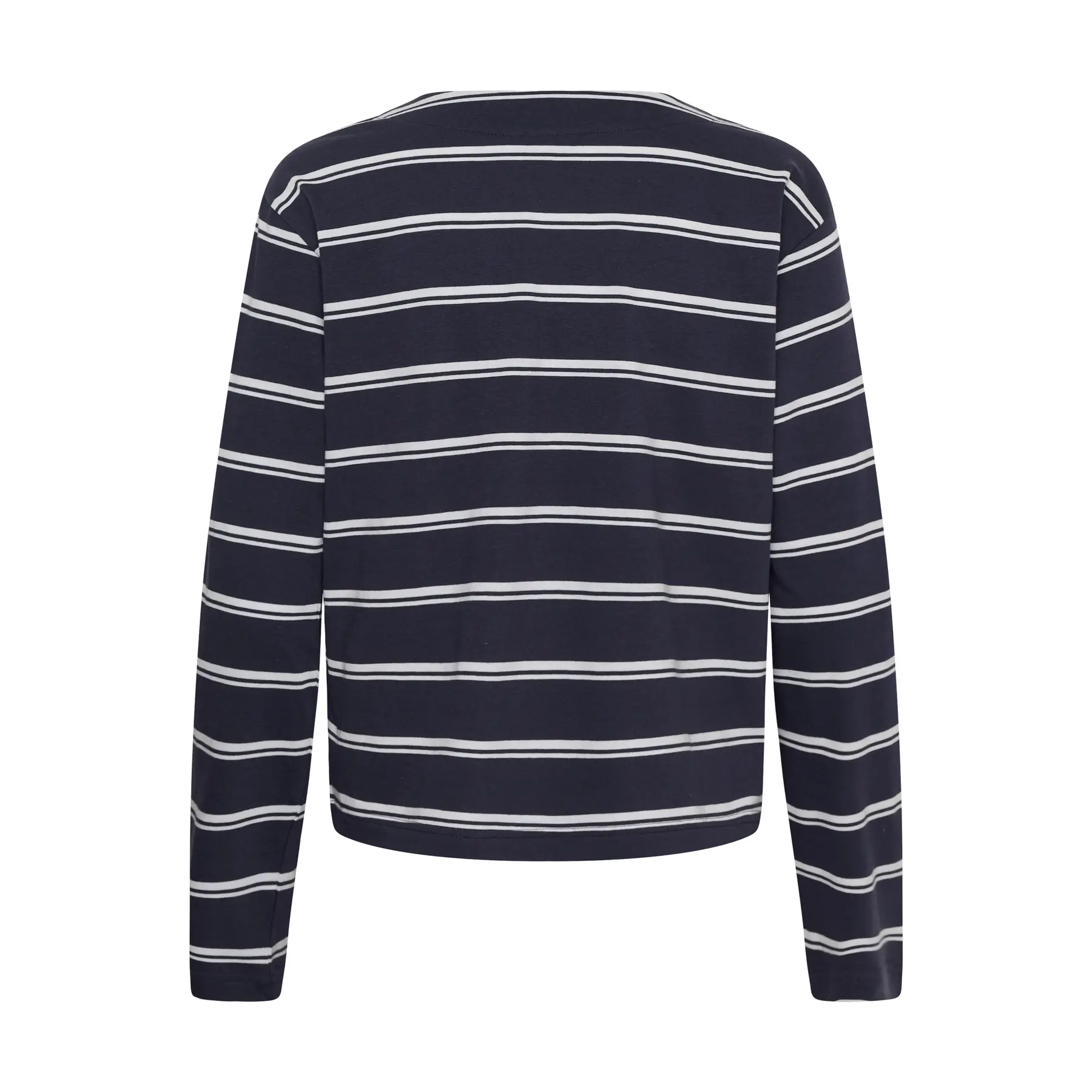 Damen Langarm V-Ausschnitt T-Shirt KAFFE Kawinny