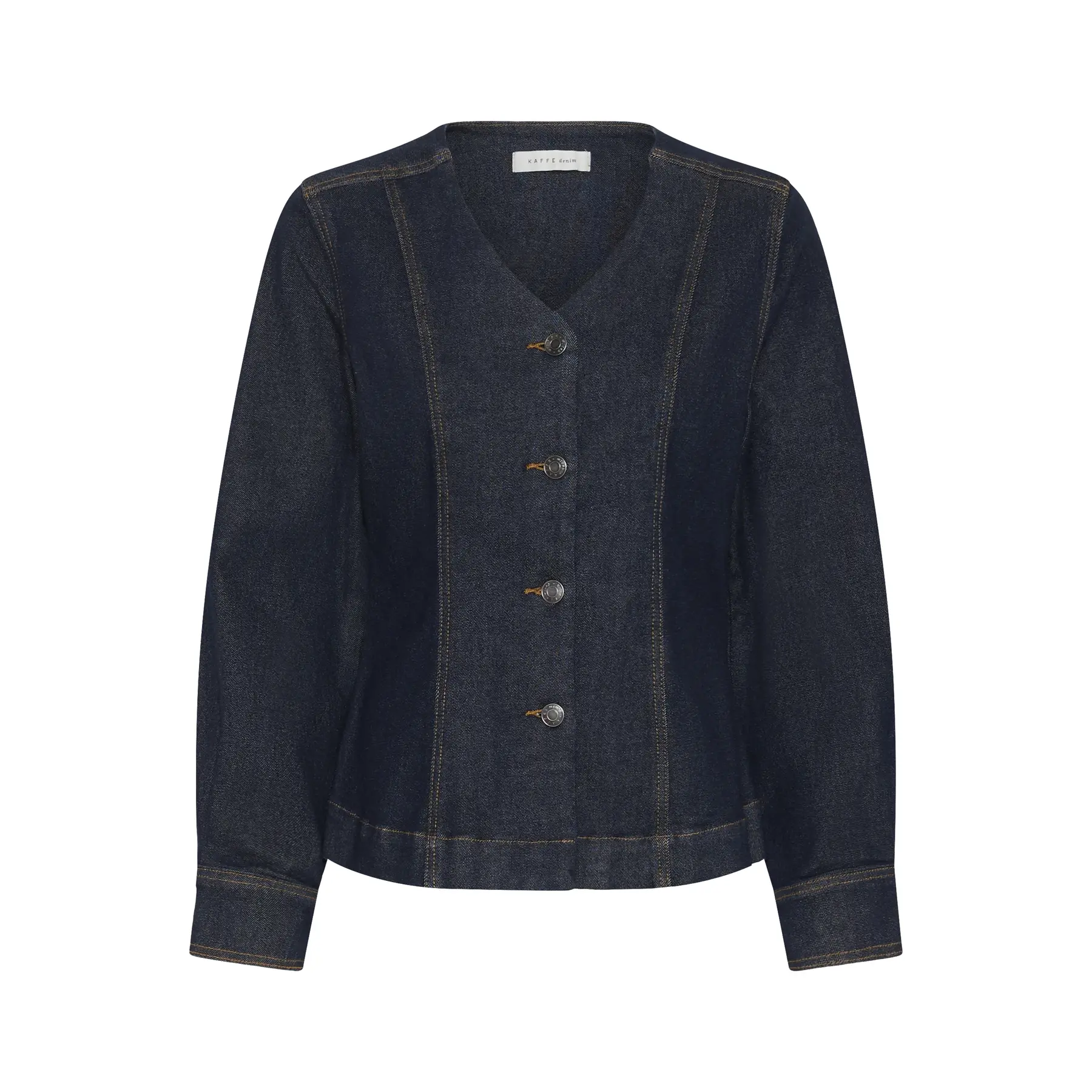 Kaffe Donna Bleu Giacca Di Jeans Da Kahally