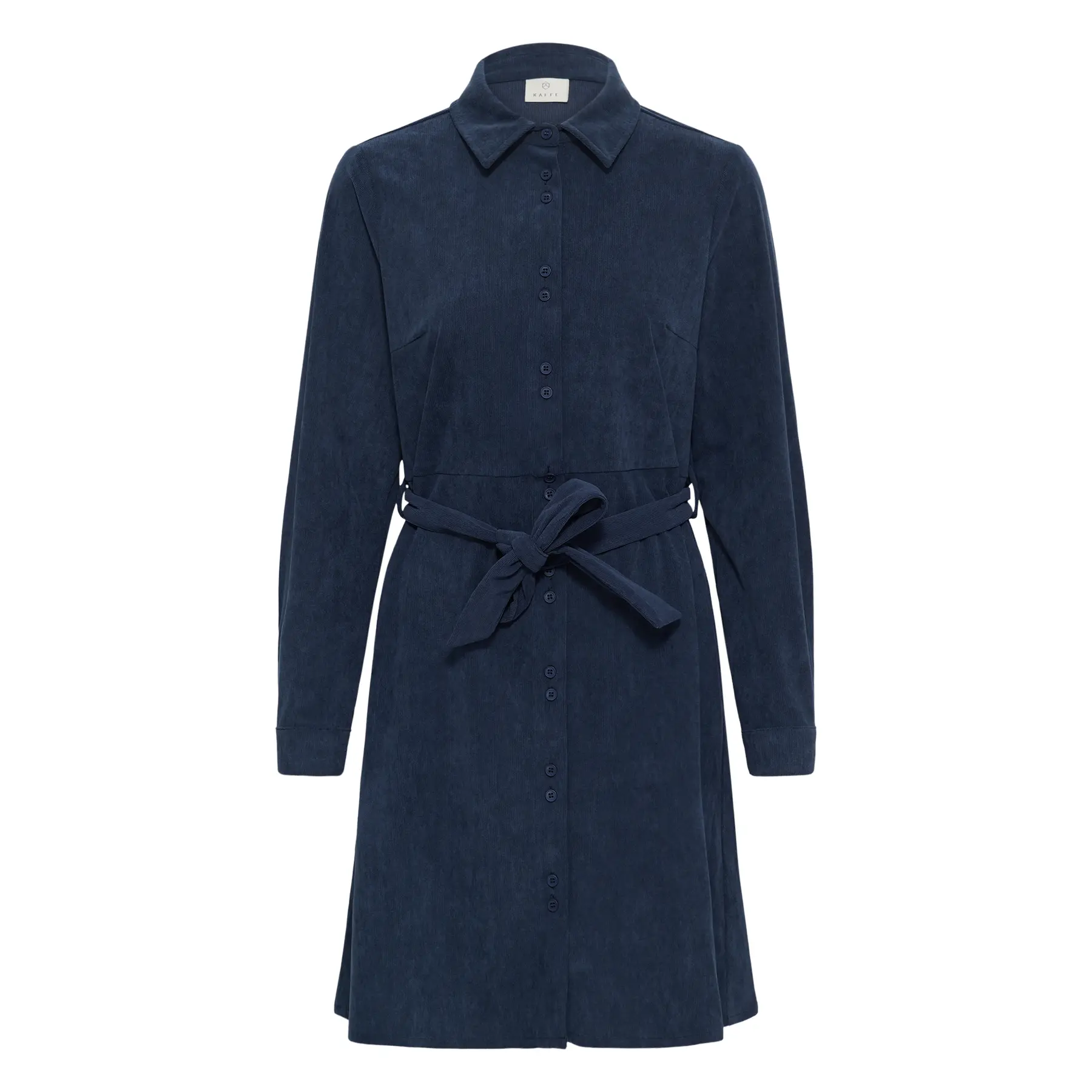 Hemdkleid langarm Damen KAFFE Kasvaja