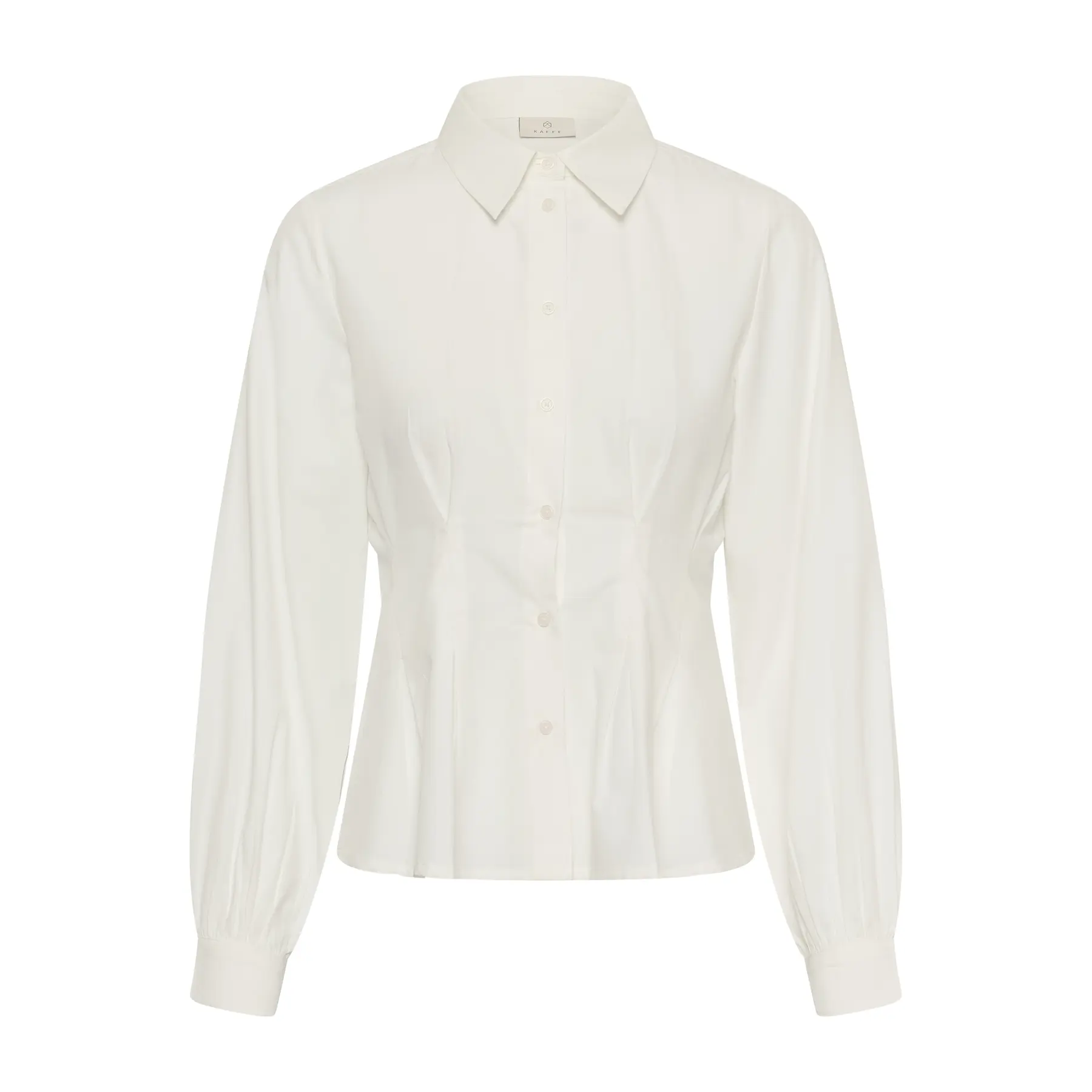 Camicia a maniche lunghe plissettata donna KAFFE Kagiulia