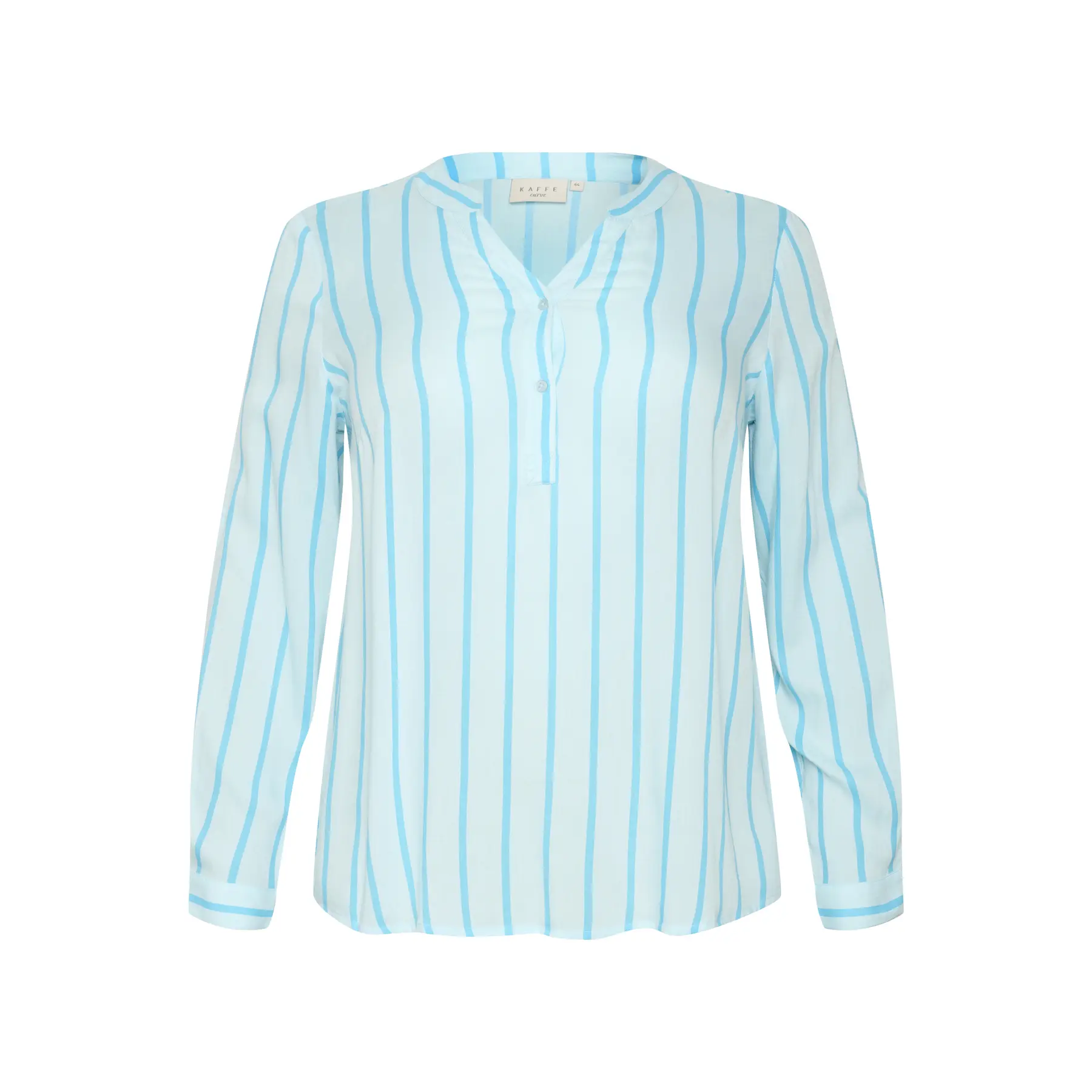 Camicetta donna a maniche lunghe KAFFE Curve Sida