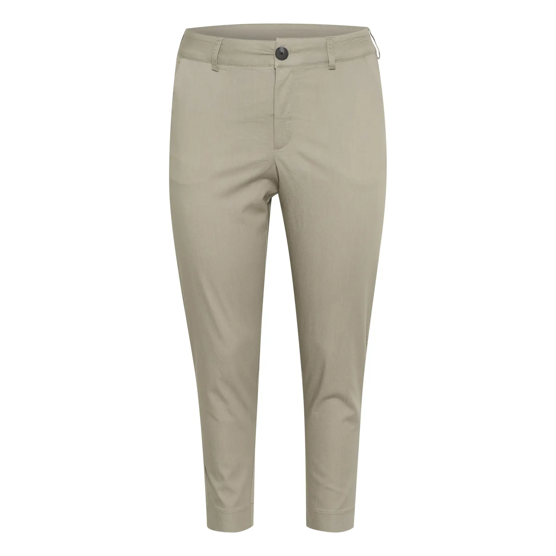 Chinohose 7/8 Damen KAFFE Curve KCLeana