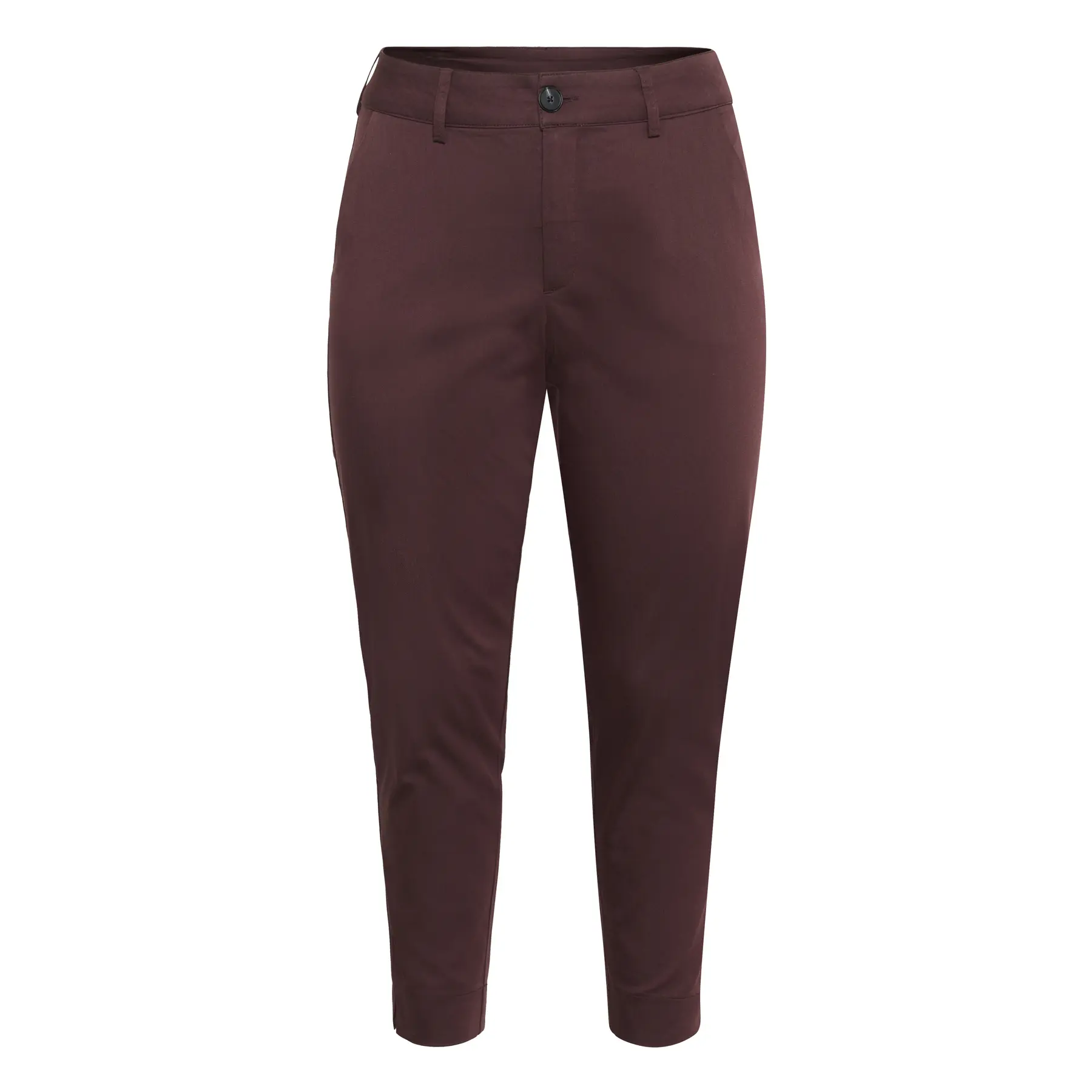 Chinohose 7/8 Damen KAFFE Curve KCLeana