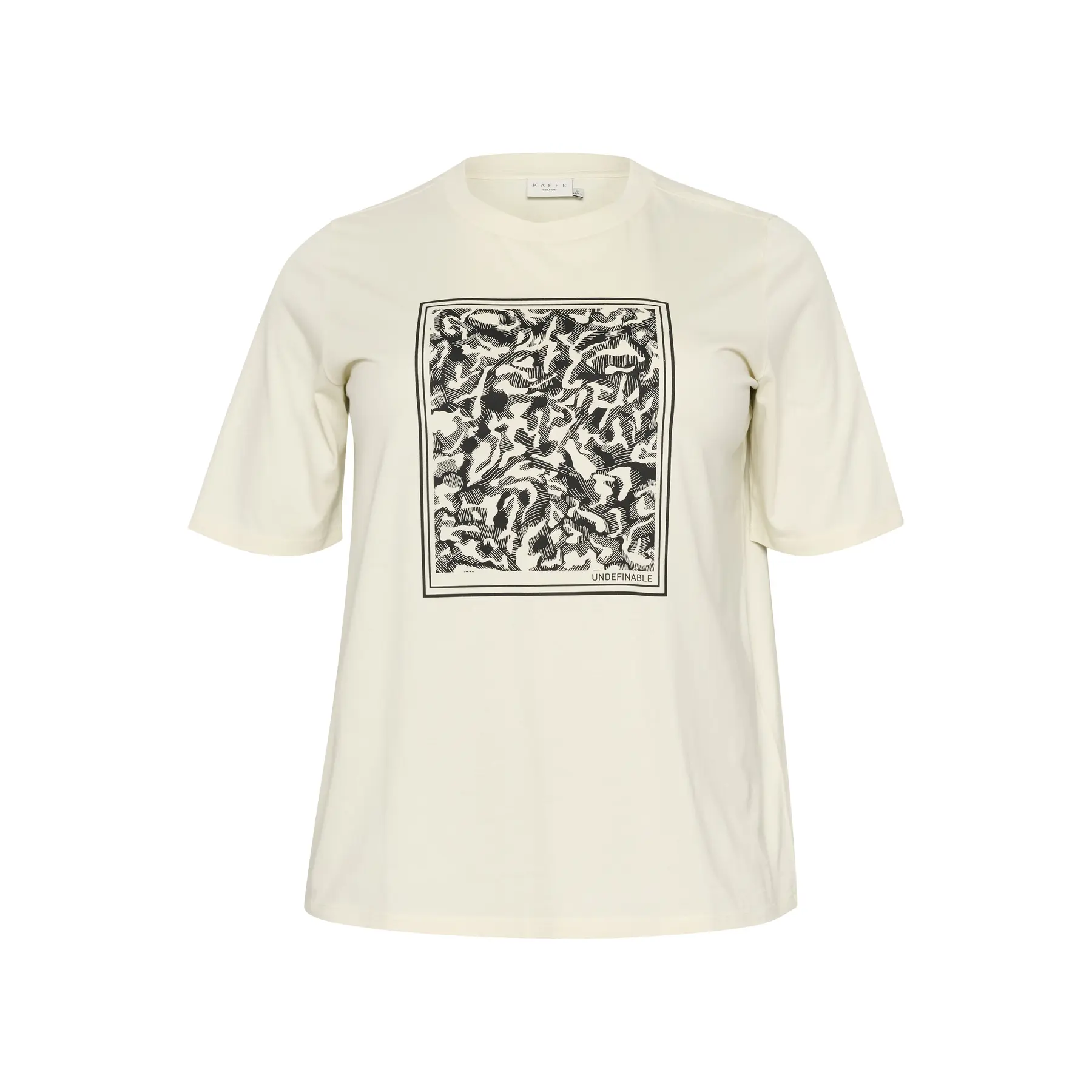 T-shirt da donna KAFFE Curve KCMeri