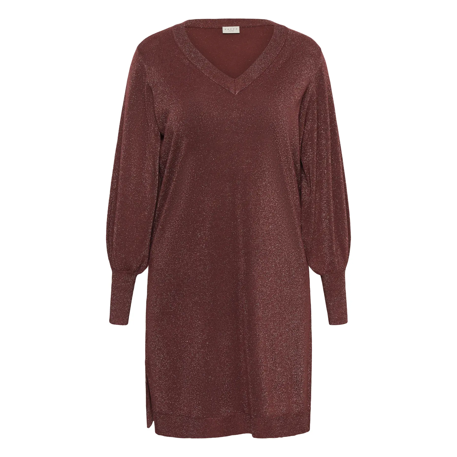 Vestito donna a maniche lunghe KAFFE Curve Kcregitta