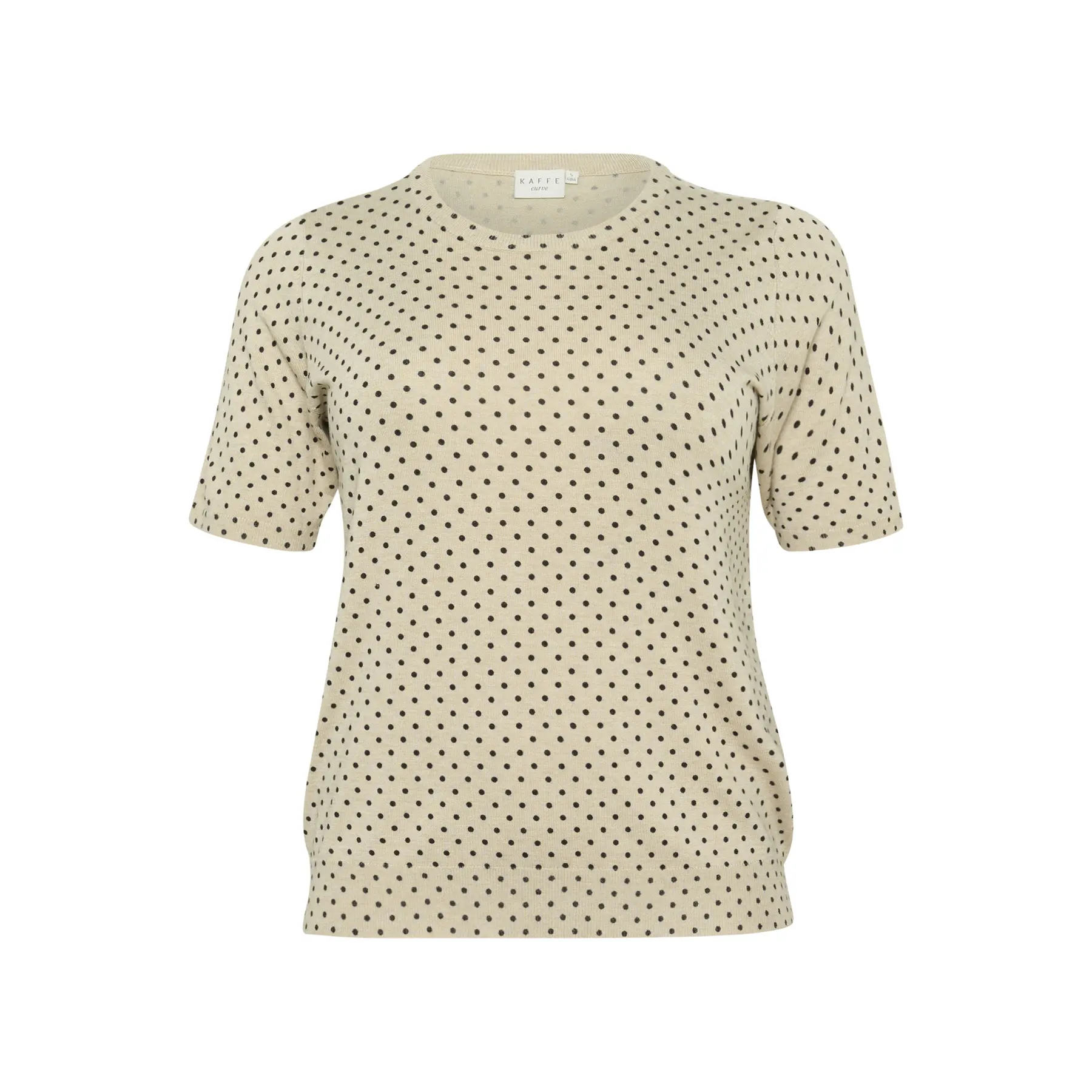 Maglione a maniche corte da donna KAFFE Curve Lizzy