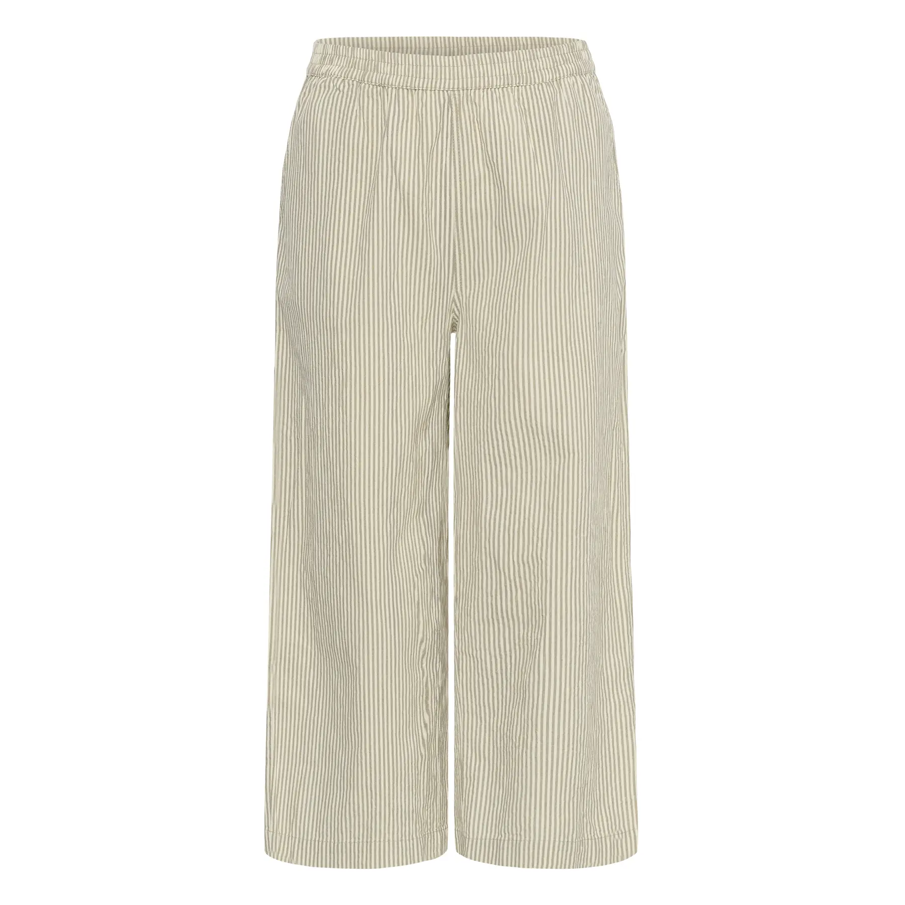 Pantaloni da donna KAFFE Curve Nana Striped
