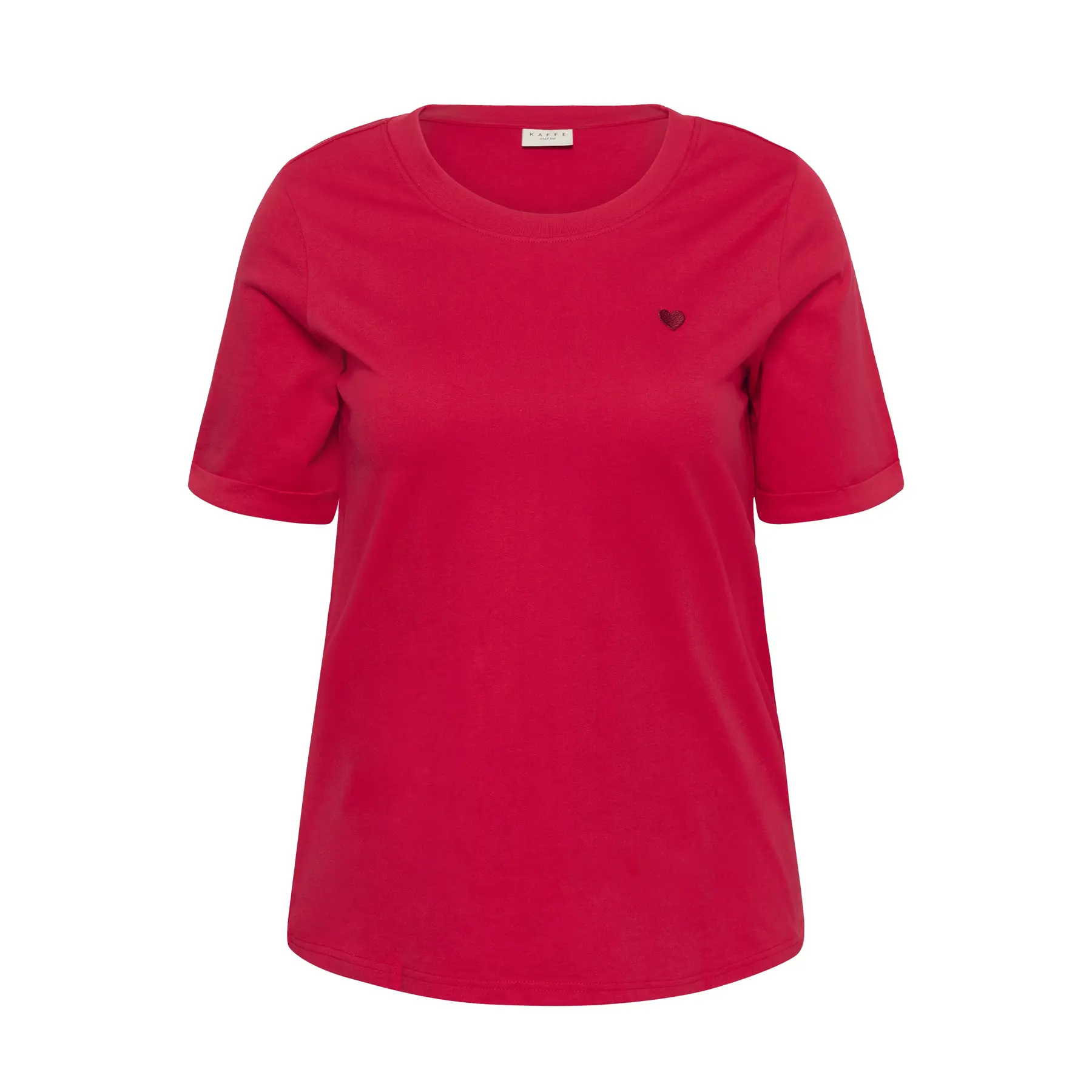 T-shirt da donna KAFFE Curve Kcart