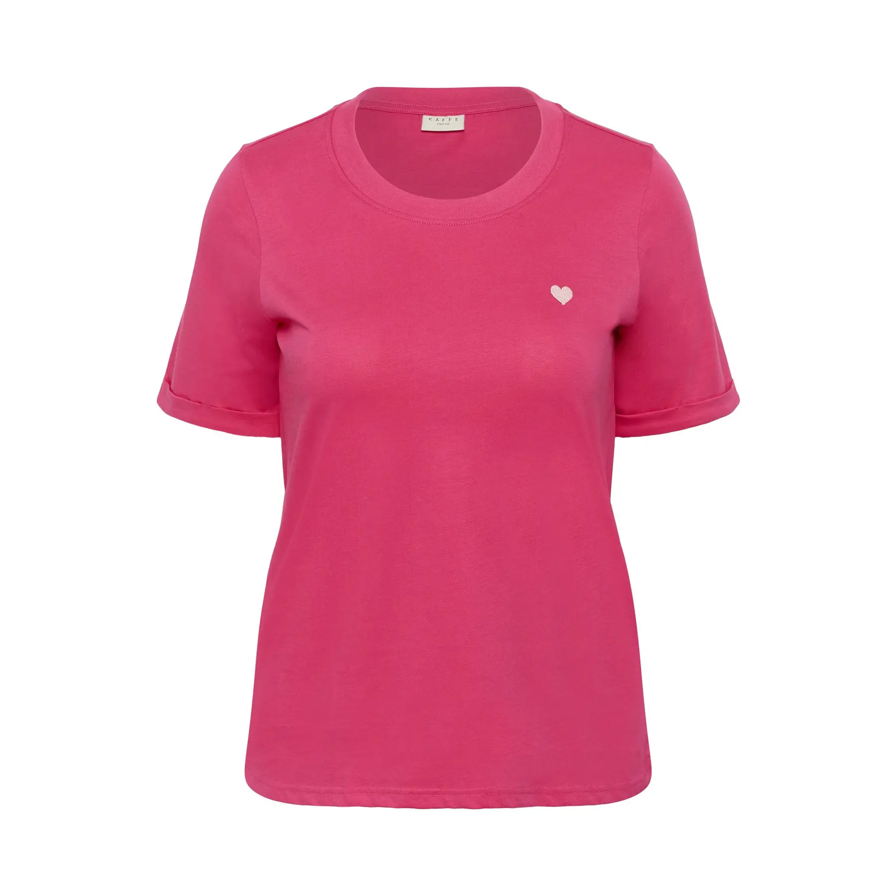 T-shirt da donna KAFFE Curve Art