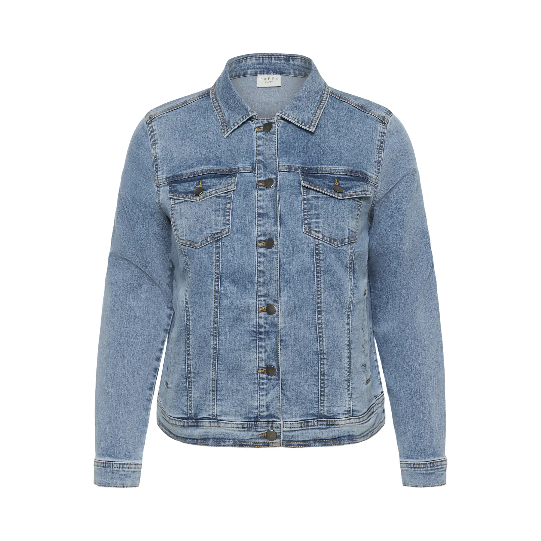 Jeansjacke Damen KAFFE Curve KCVilana