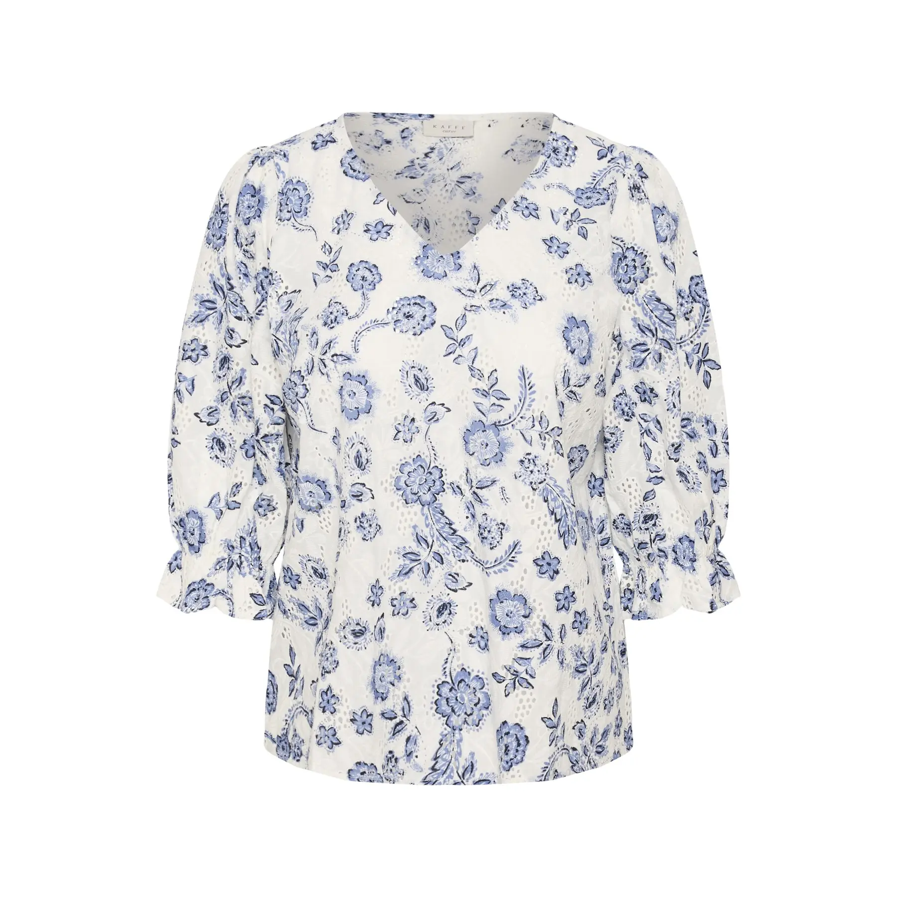 Damenbluse KAFFE Curve Lula