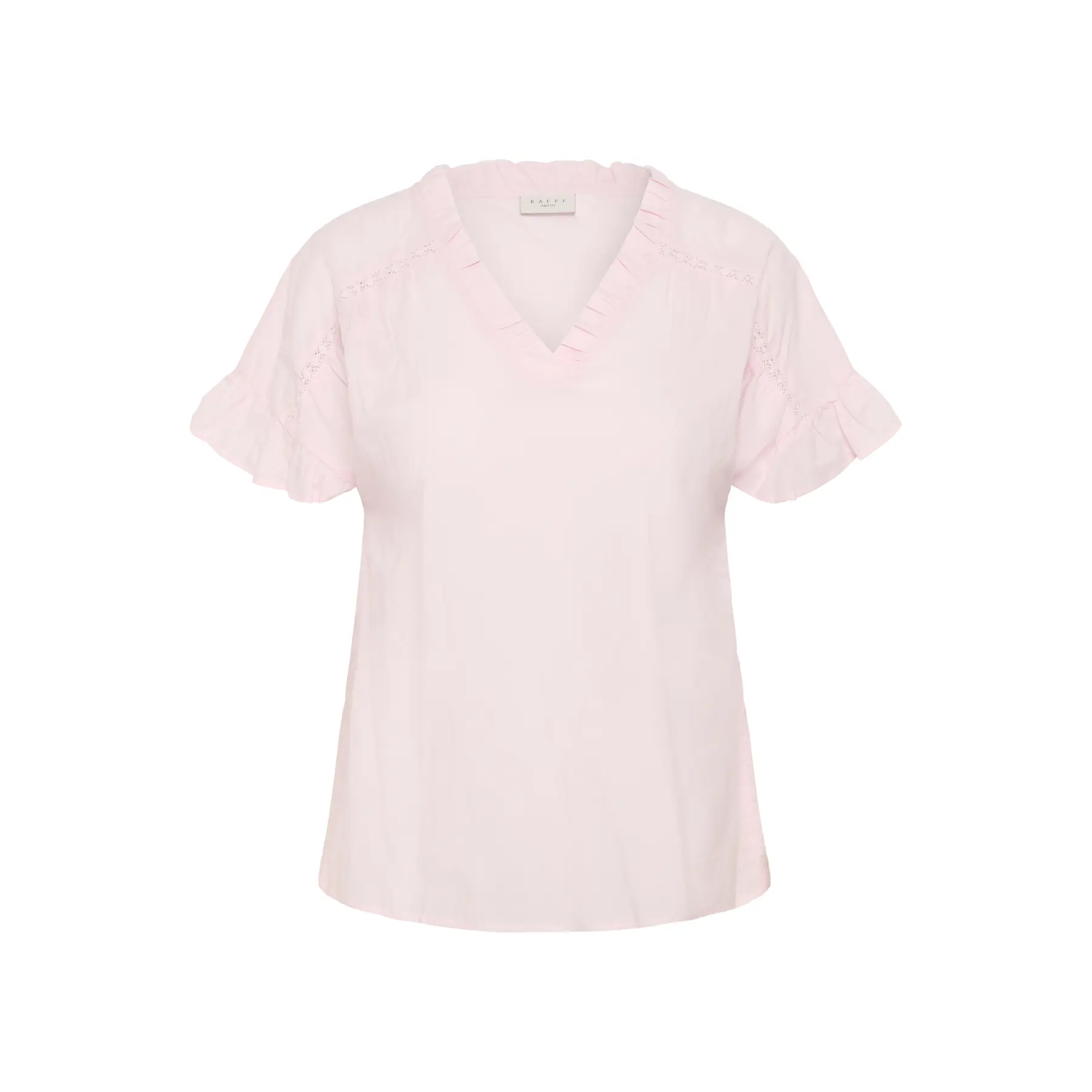 T-shirt da donna KAFFE Curve KCValeria