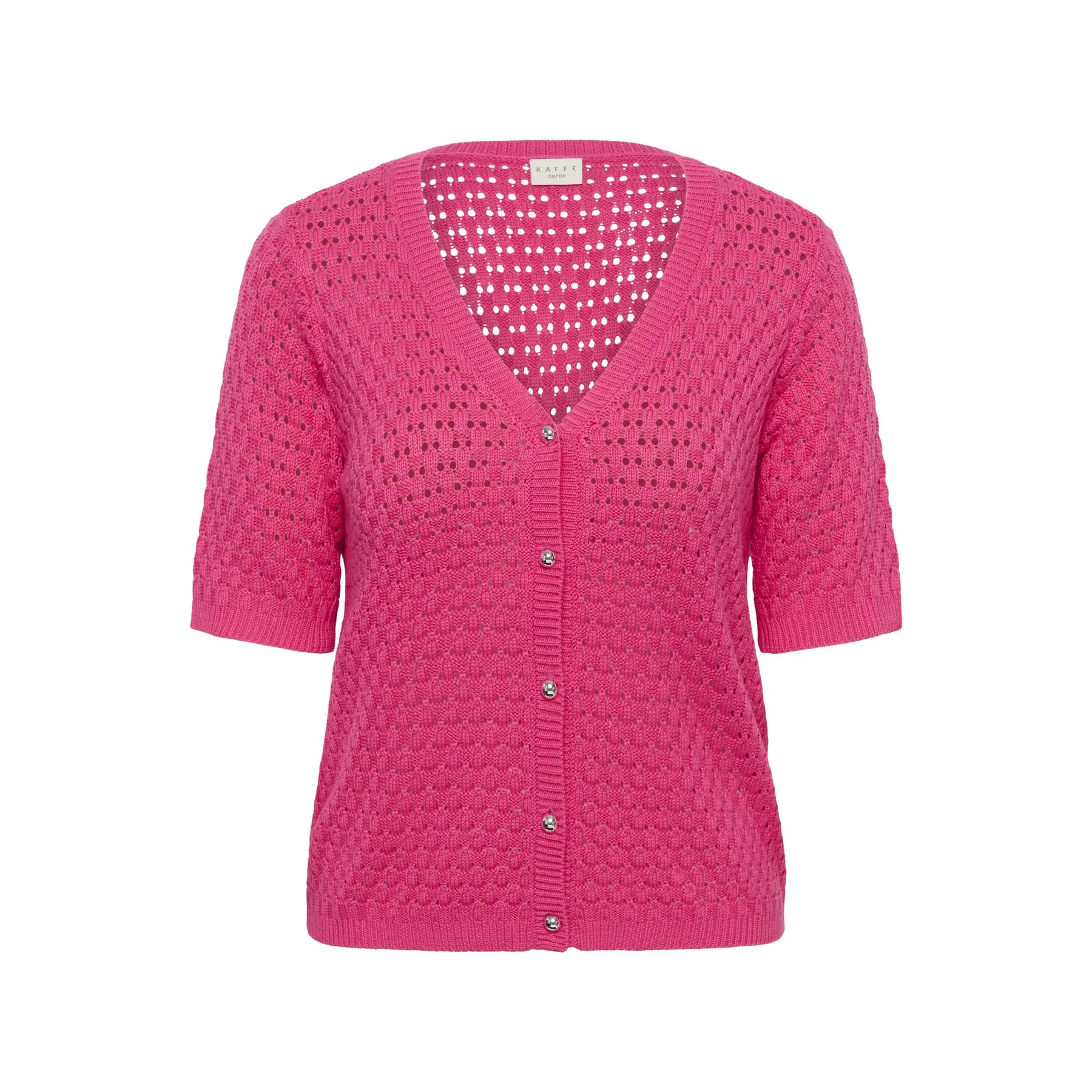 Strickjacke, Damen KAFFE Curve Silje