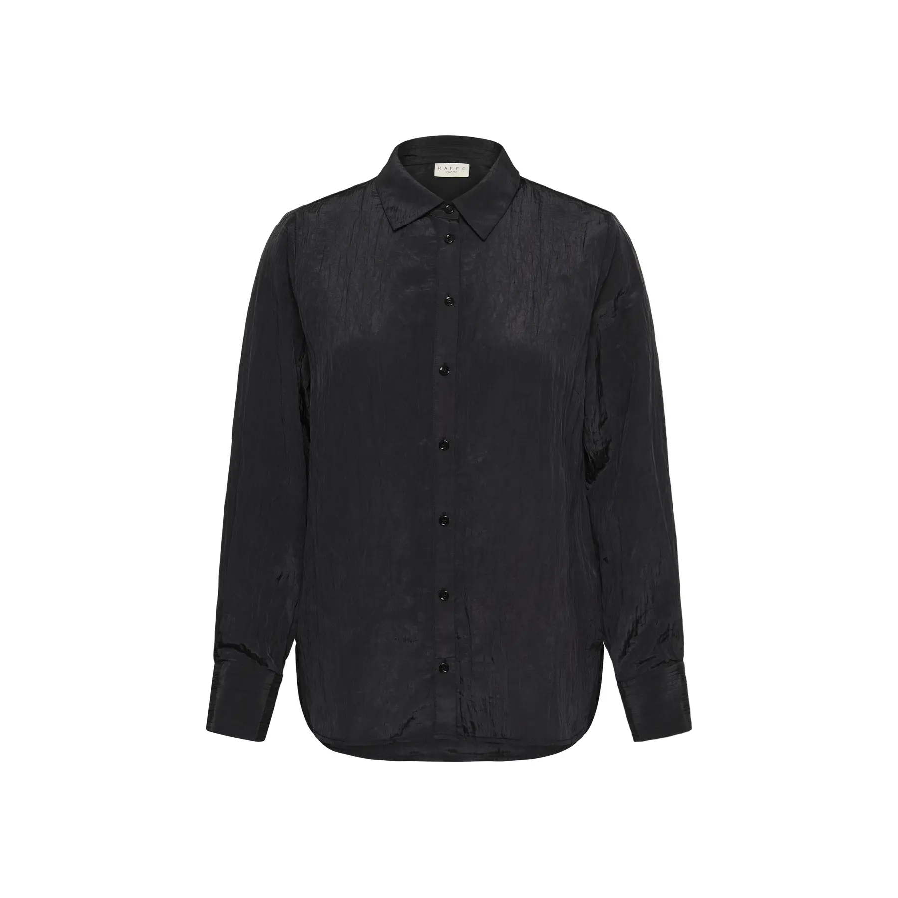 Langarmshirt Damen KAFFE Curve Dabbbie