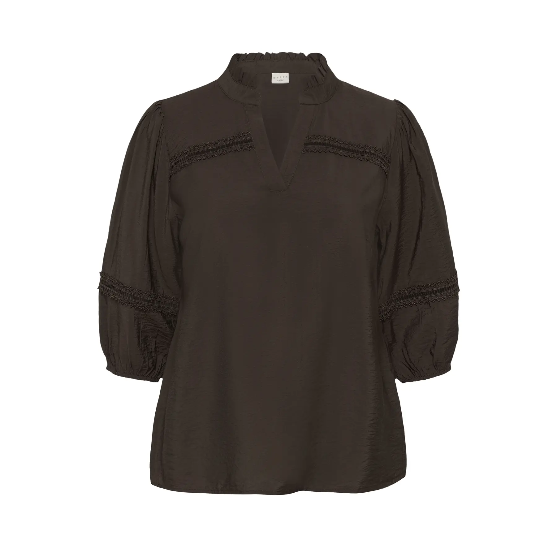 Bluse, 3/4-Ärmel, Damen KAFFE Curve Kcronja