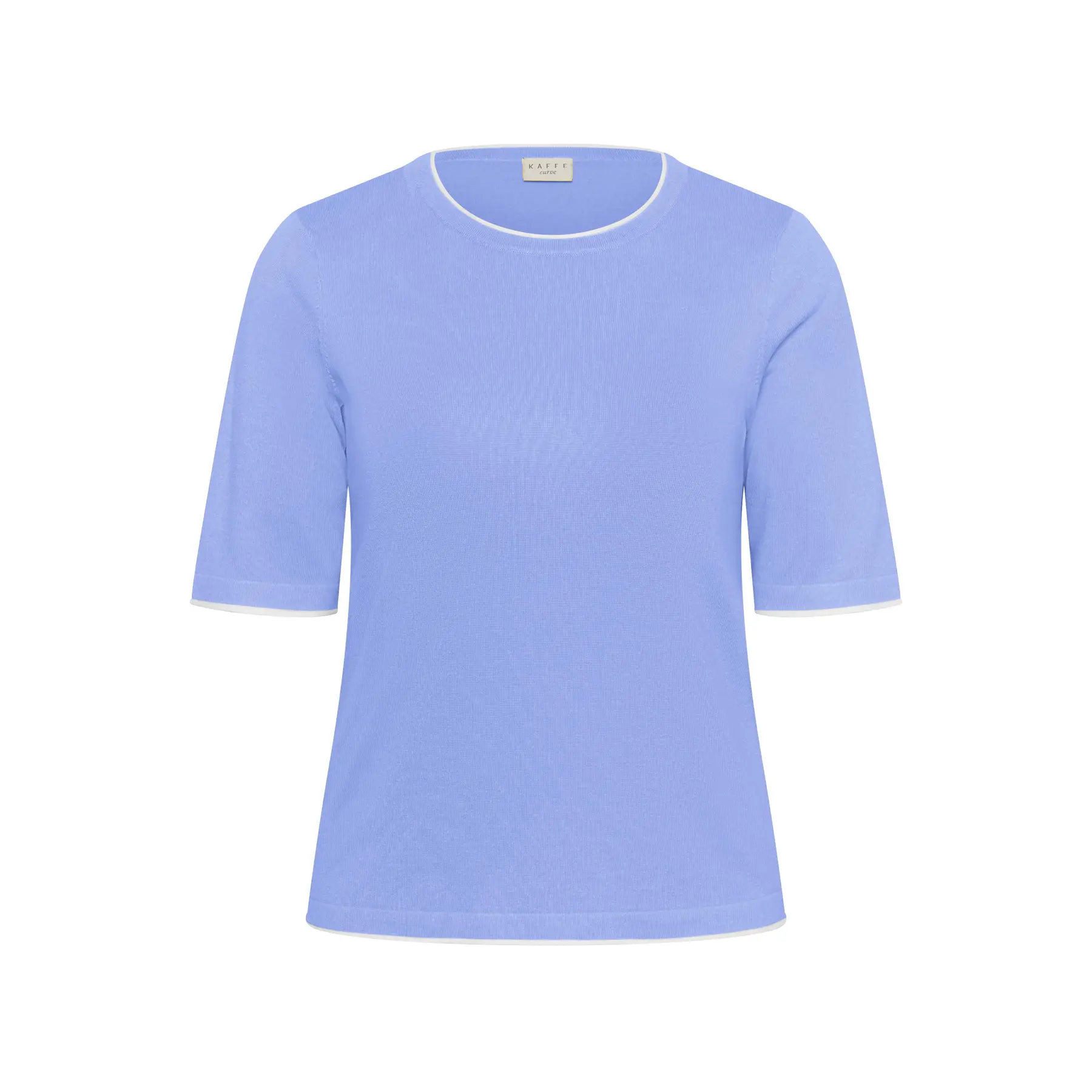 Pullover Damen KAFFE Curve Kclizzy Roll Edge