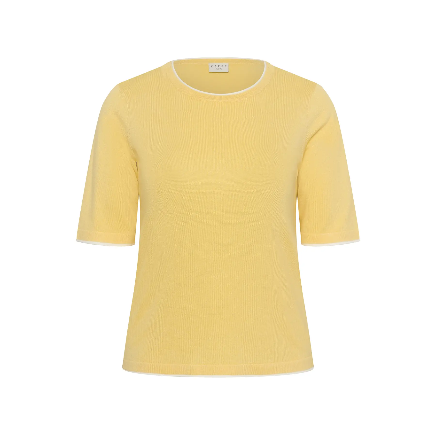 Pullover Damen KAFFE Curve Kclizzy Roll Edge