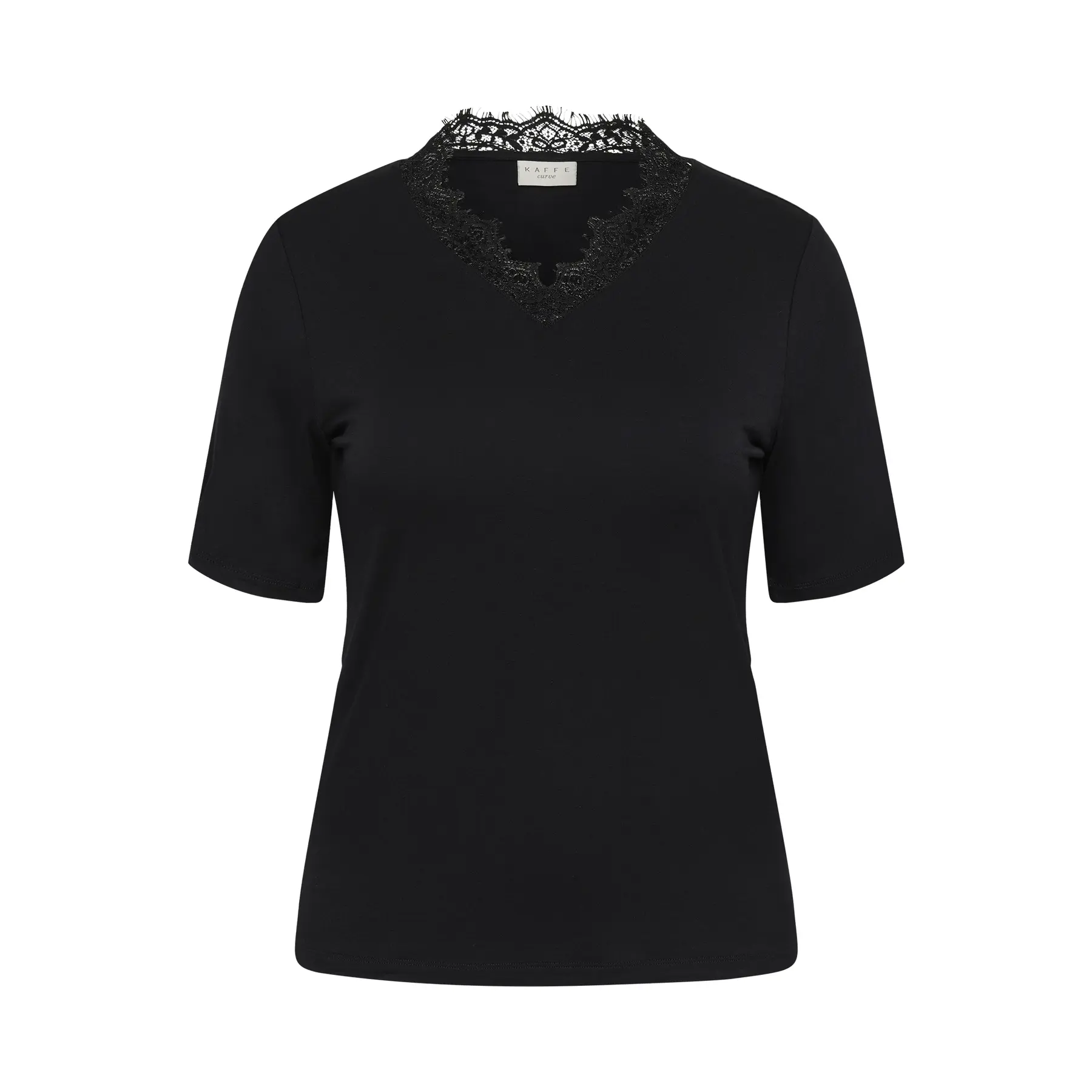 Damen T-Shirt KAFFE Curve Kccarli