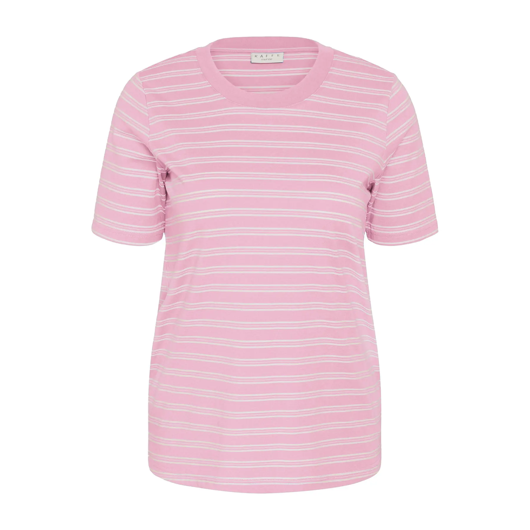 Damen T-Shirt KAFFE Curve Kcjilla Striped