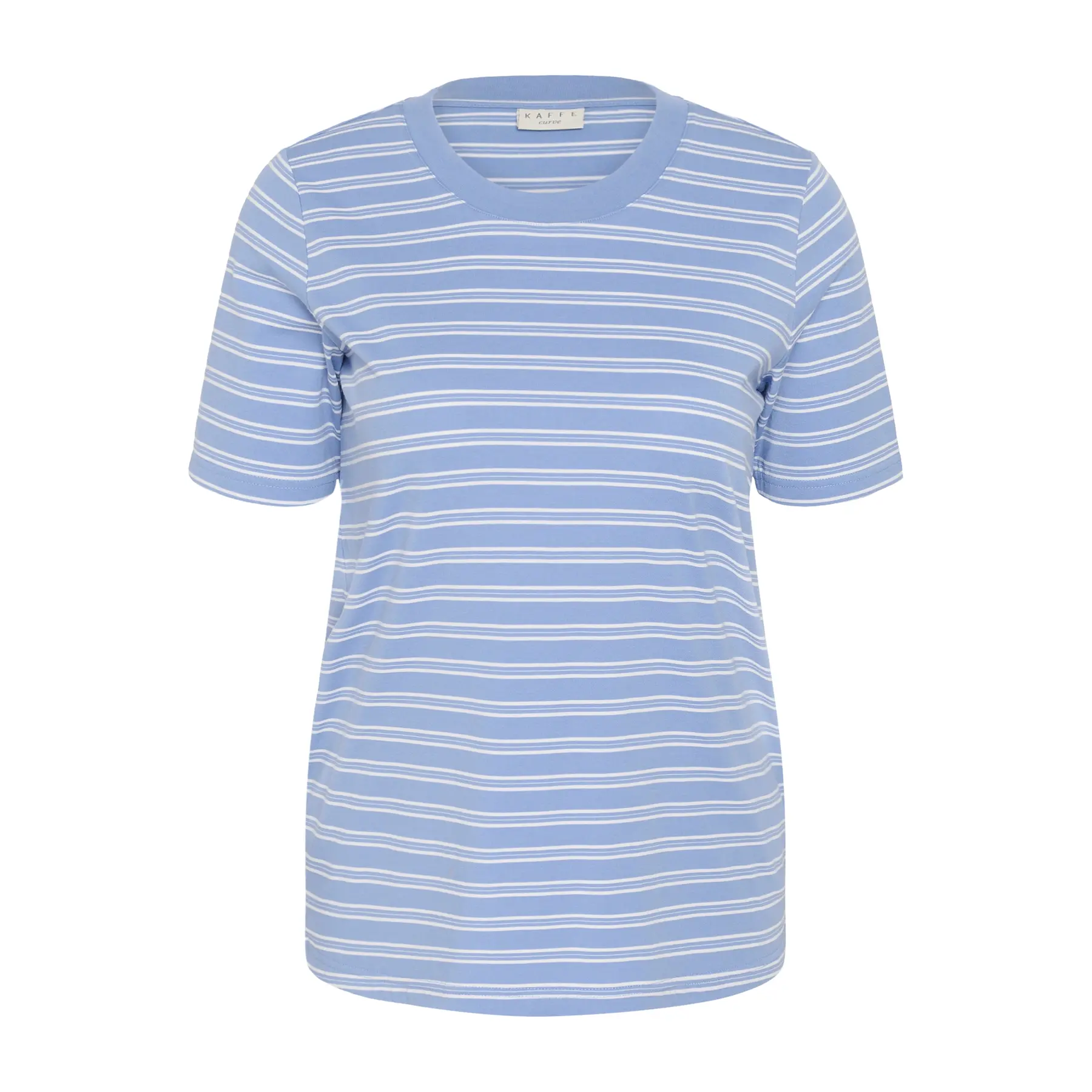 Damen T-Shirt KAFFE Curve Kcjilla Striped