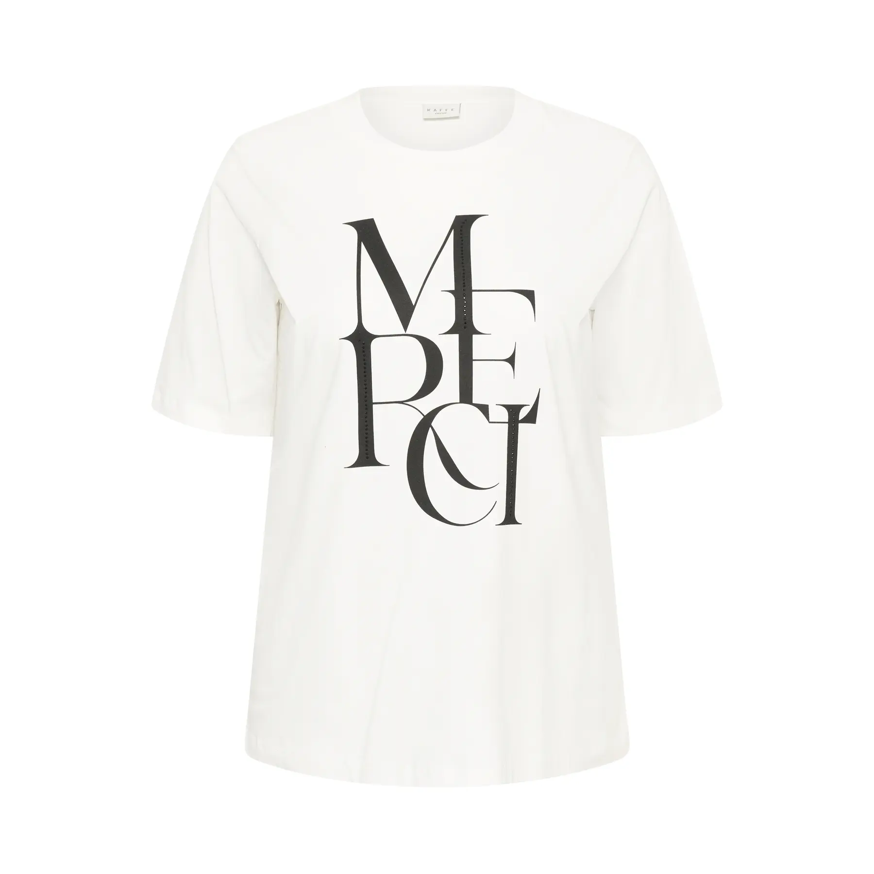 T-shirt da donna KAFFE Curve Kcsissa