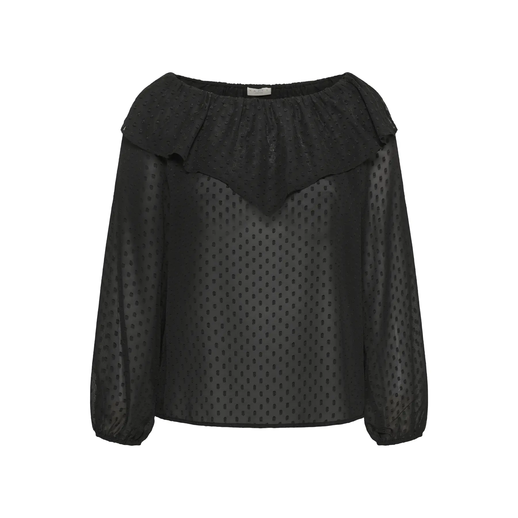 Langärmelige Bluse, Damen KAFFE Curve Kcrinah
