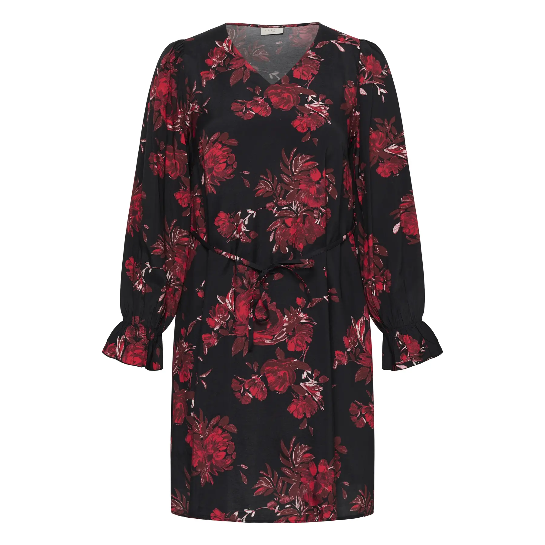 Vestito donna a maniche lunghe KAFFE Curve Kchipe