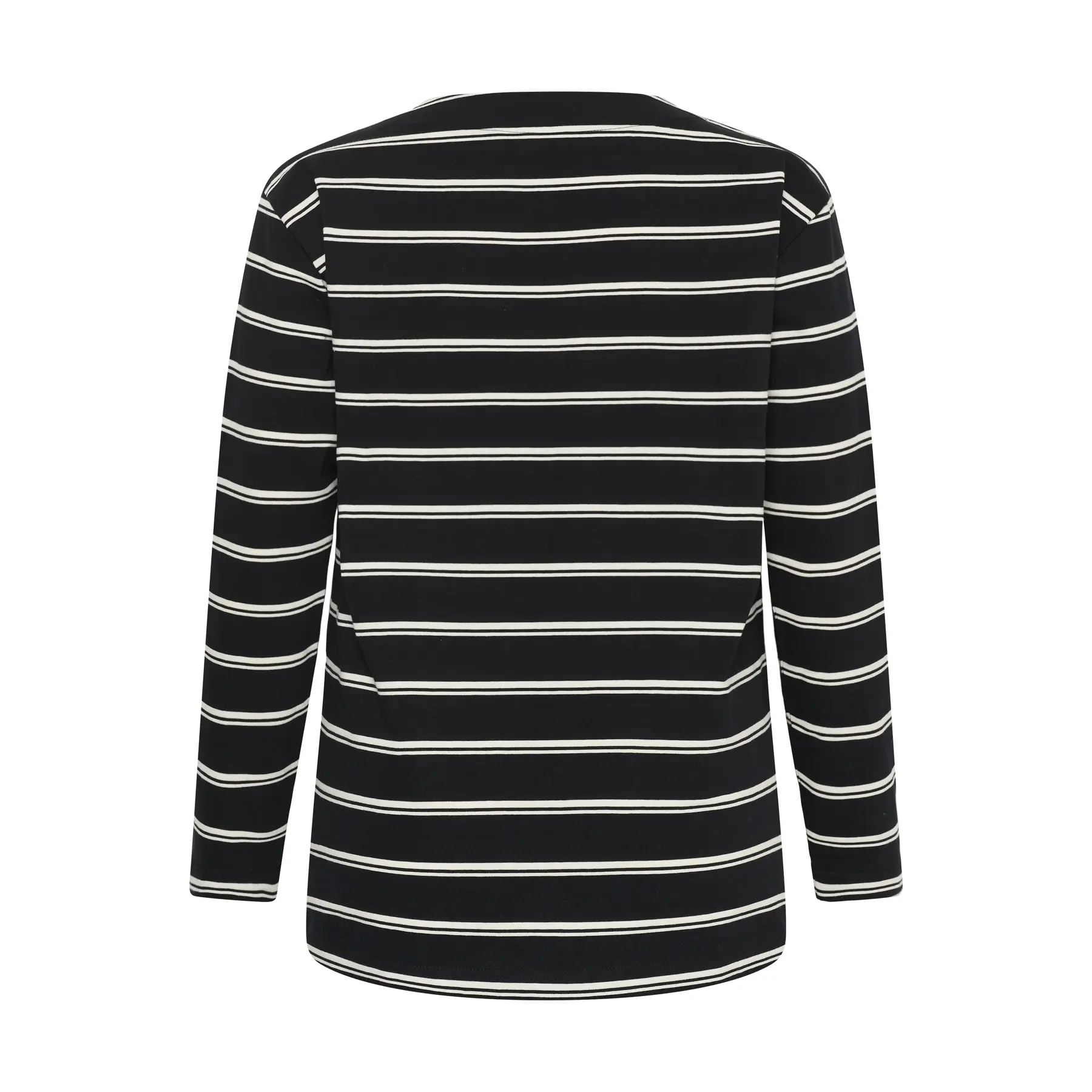 T-shirt col V manches longues femme KAFFE Curve Kcwinni