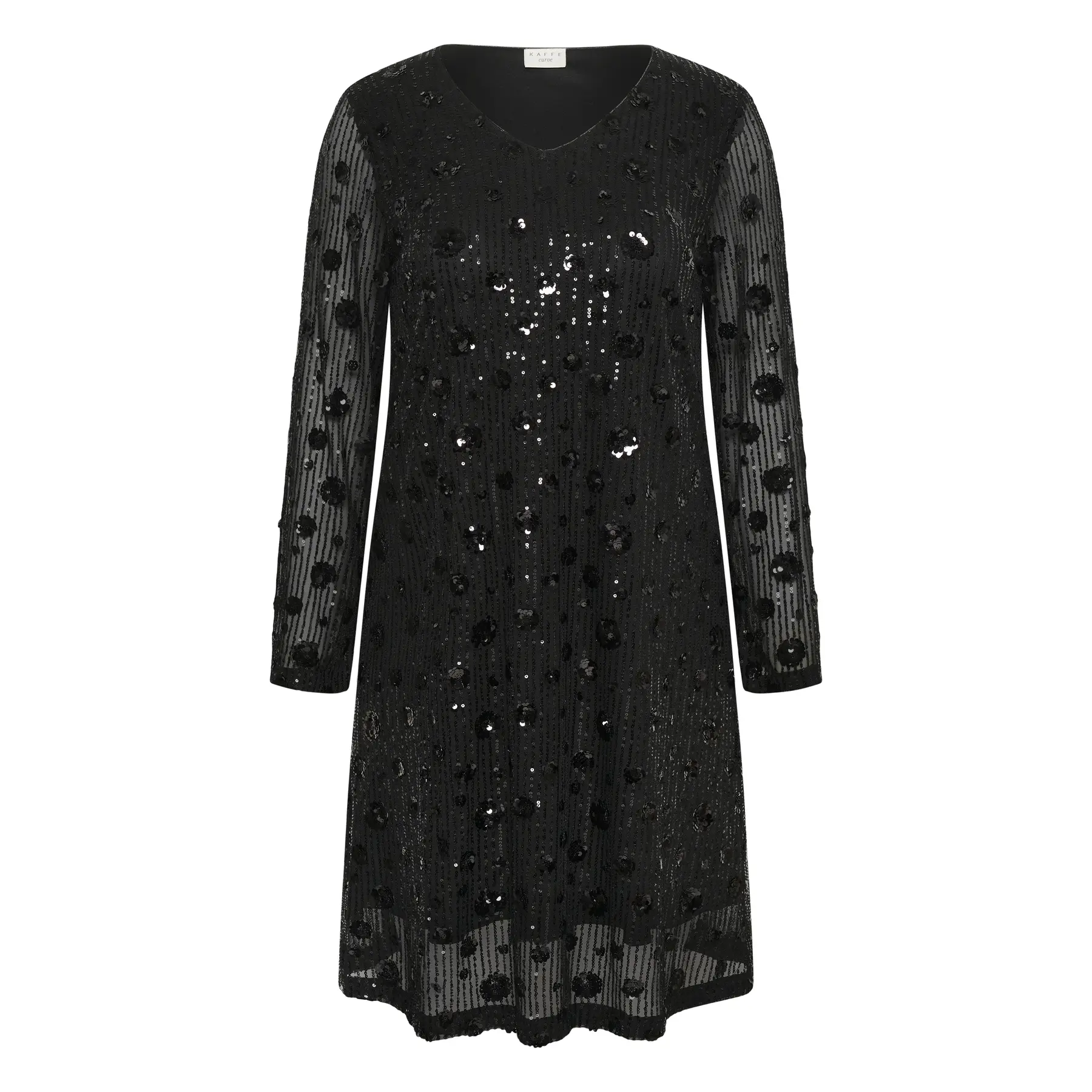 Kleid mit langen Ärmeln, Damen KAFFE Curve Kcgracie