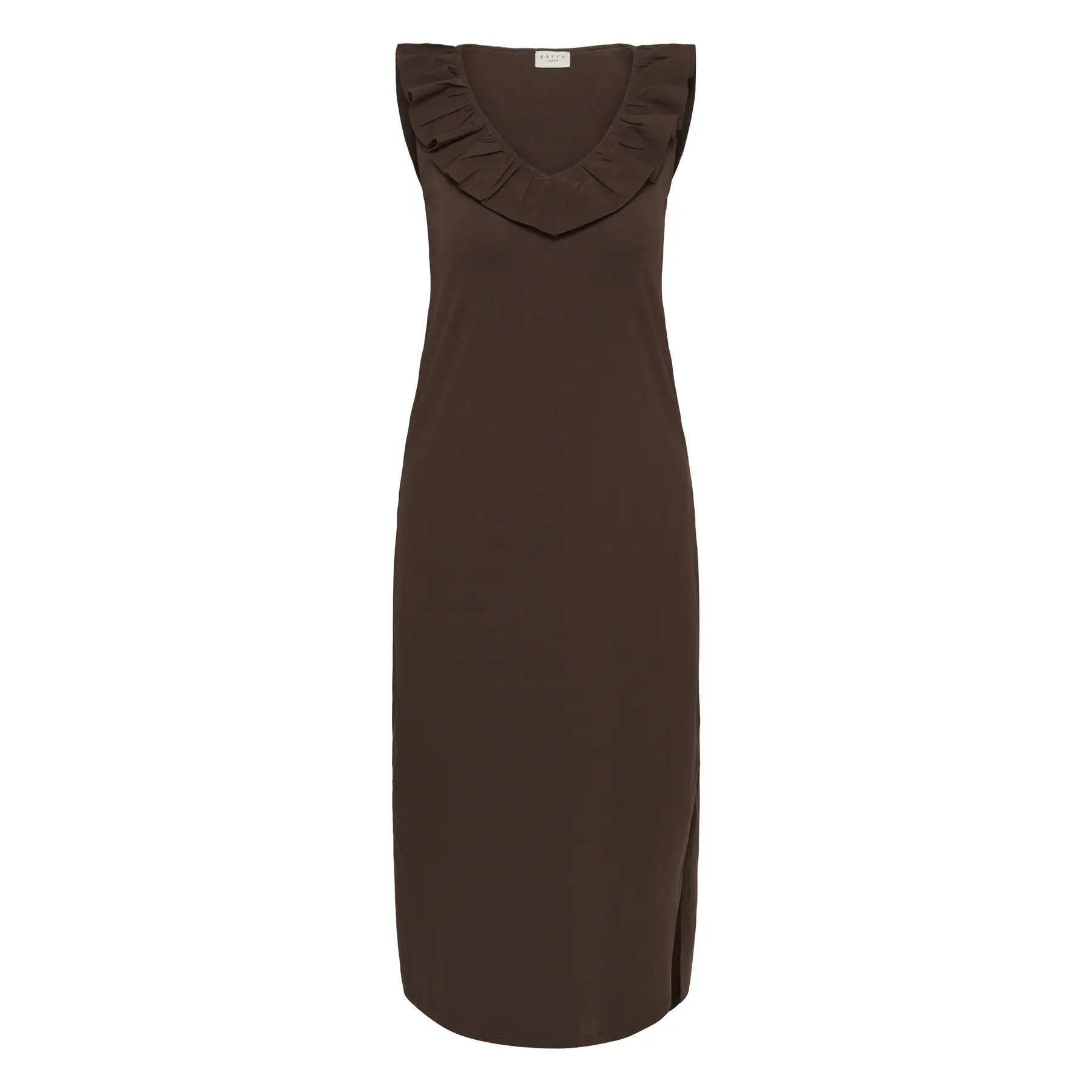 Kleid Damen KAFFE Curve Kcdiddie Flounce