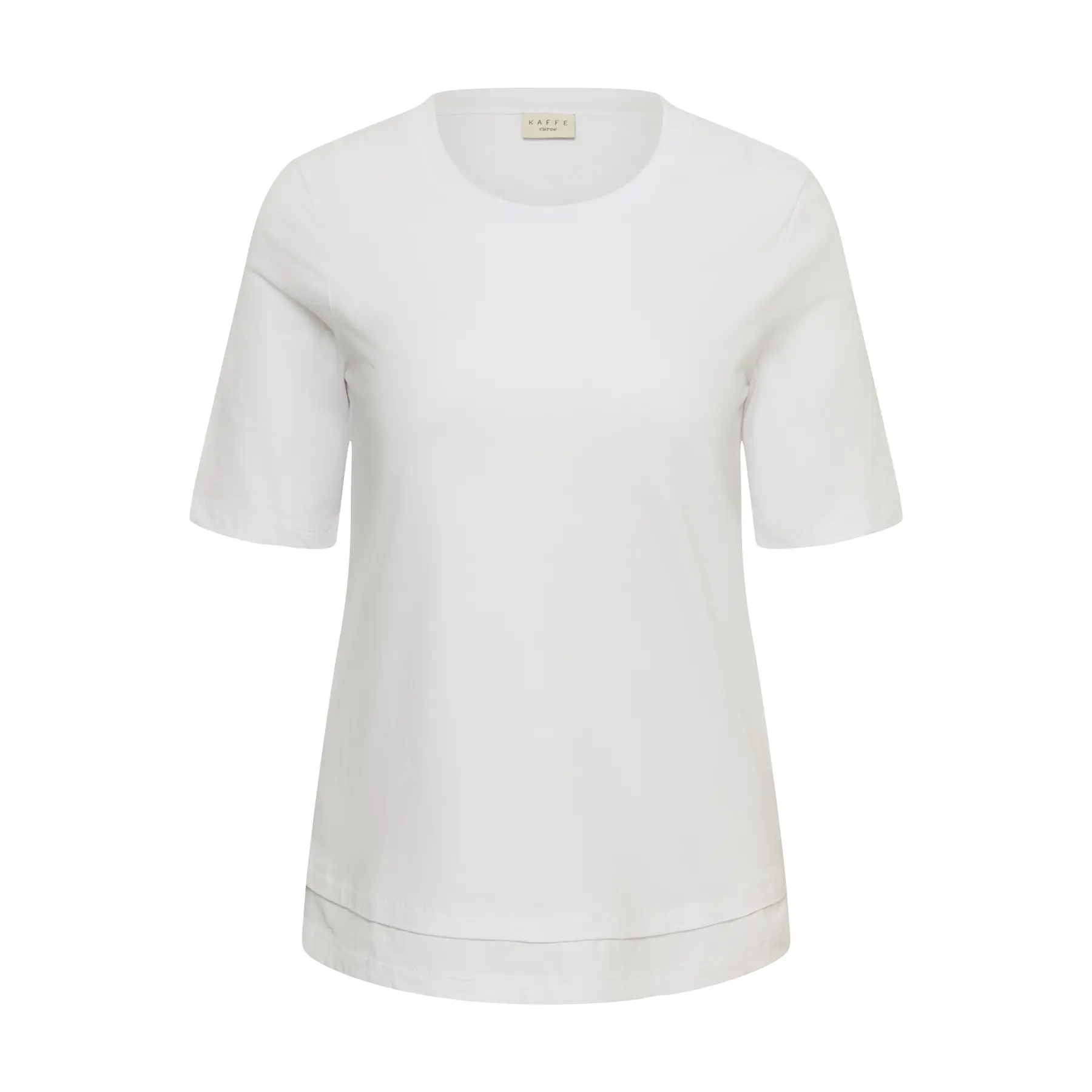 Damen T-Shirt KAFFE Curve Kcamber
