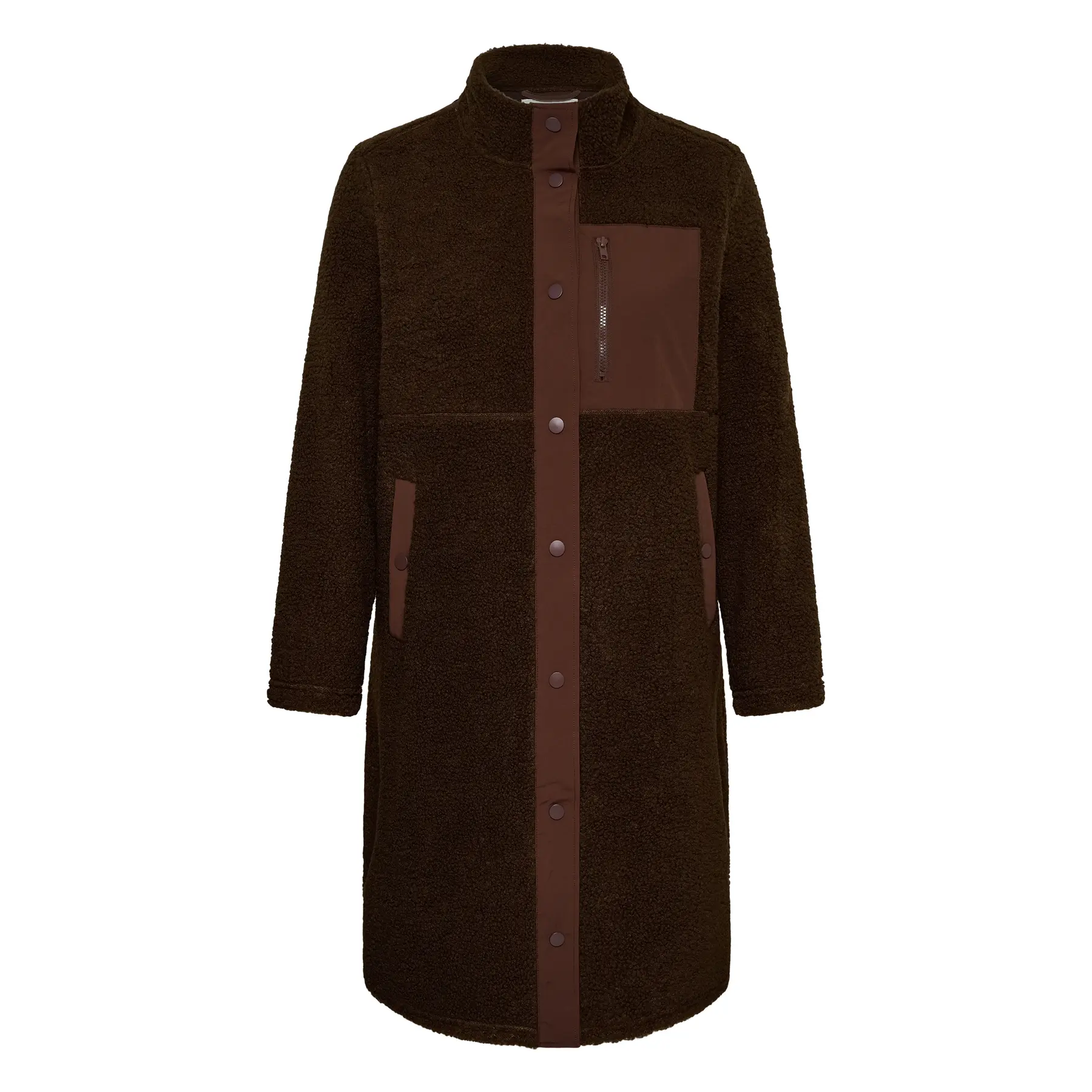 Damenmantel KAFFE Curve Kcsally Teddy