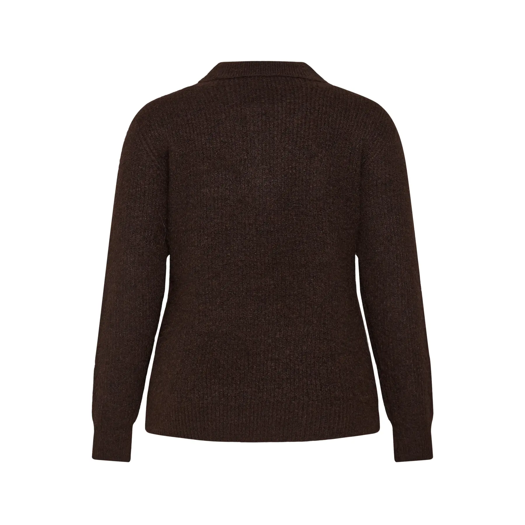 Pullover 1/2 Reißverschluss Damen KAFFE Curve Kcselma