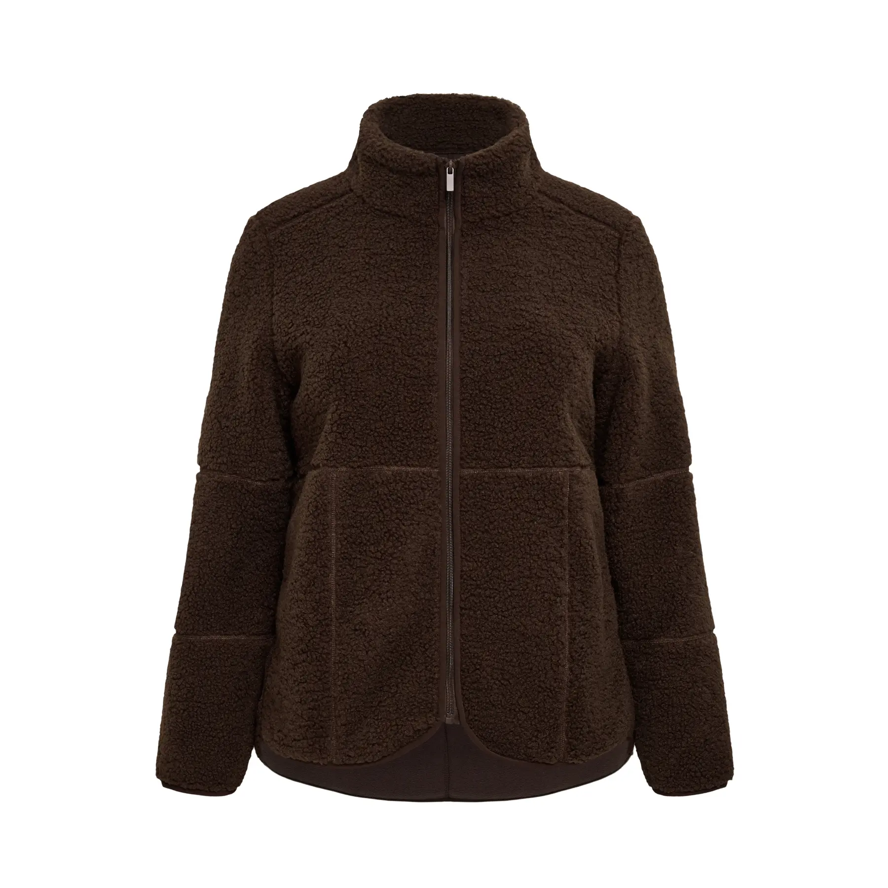 Fleece mit Reißverschluss Damen KAFFE Curve Kccanilla