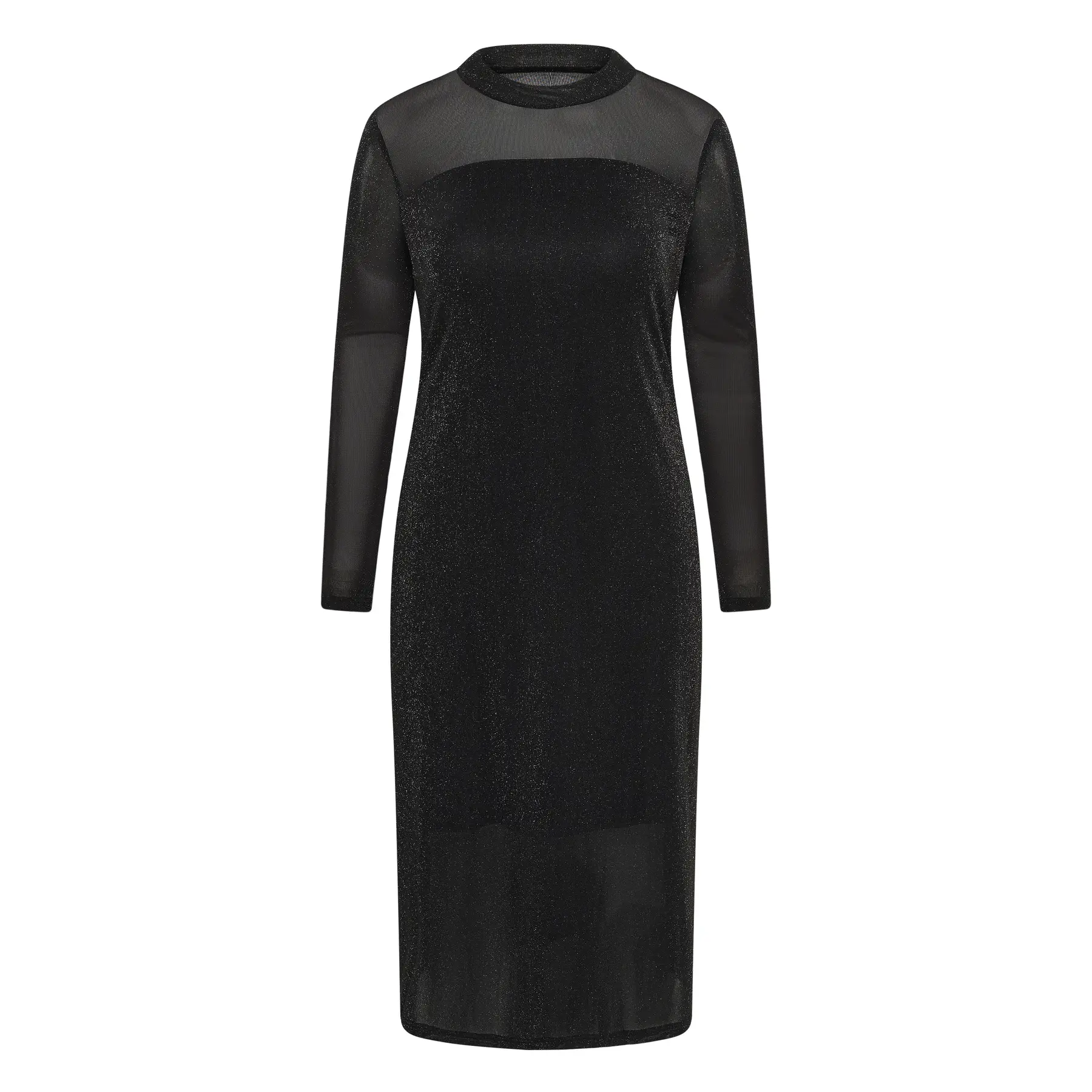 Kleid mit langen Ärmeln, Damen KAFFE Curve Kcolgie Glitter