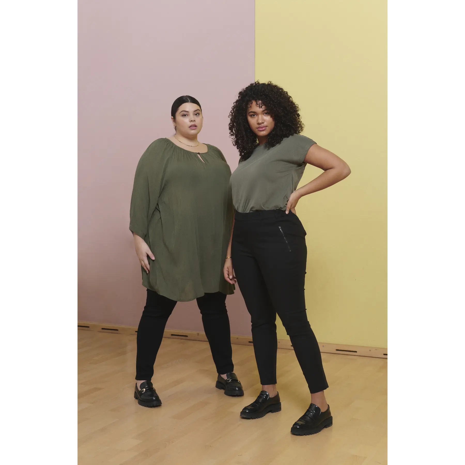 Tunica a maniche 3/4 donna KAFFE Curve Ami