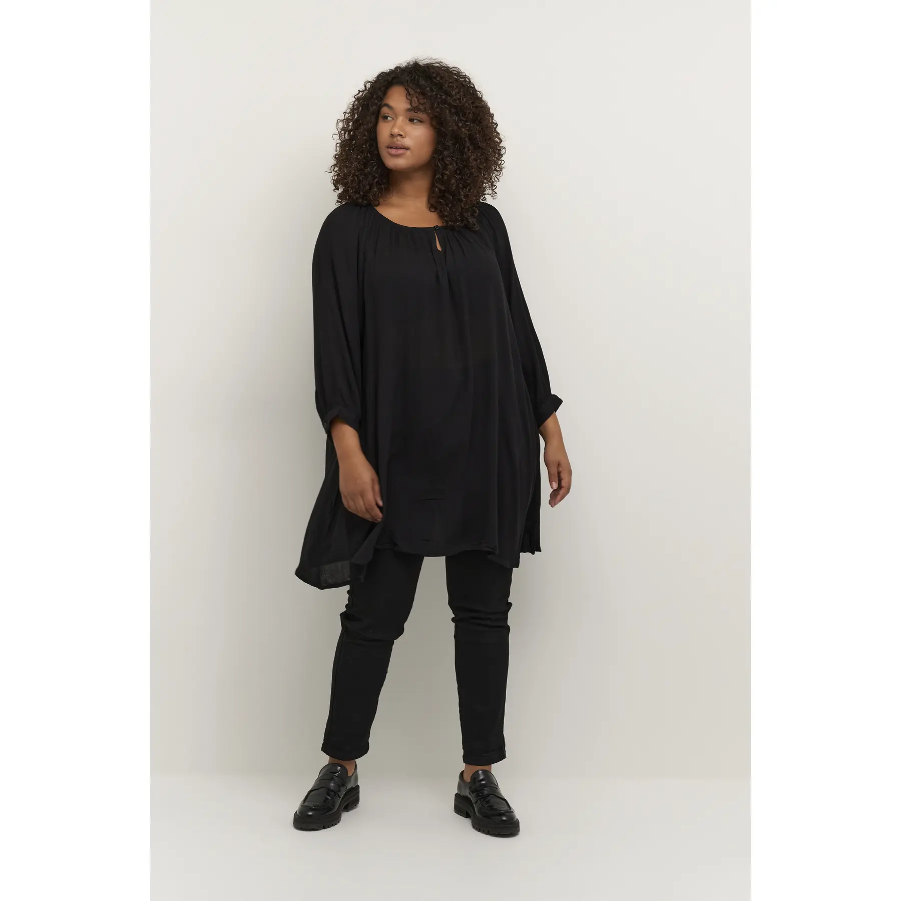 Tunica a maniche 3/4 donna KAFFE Curve Ami