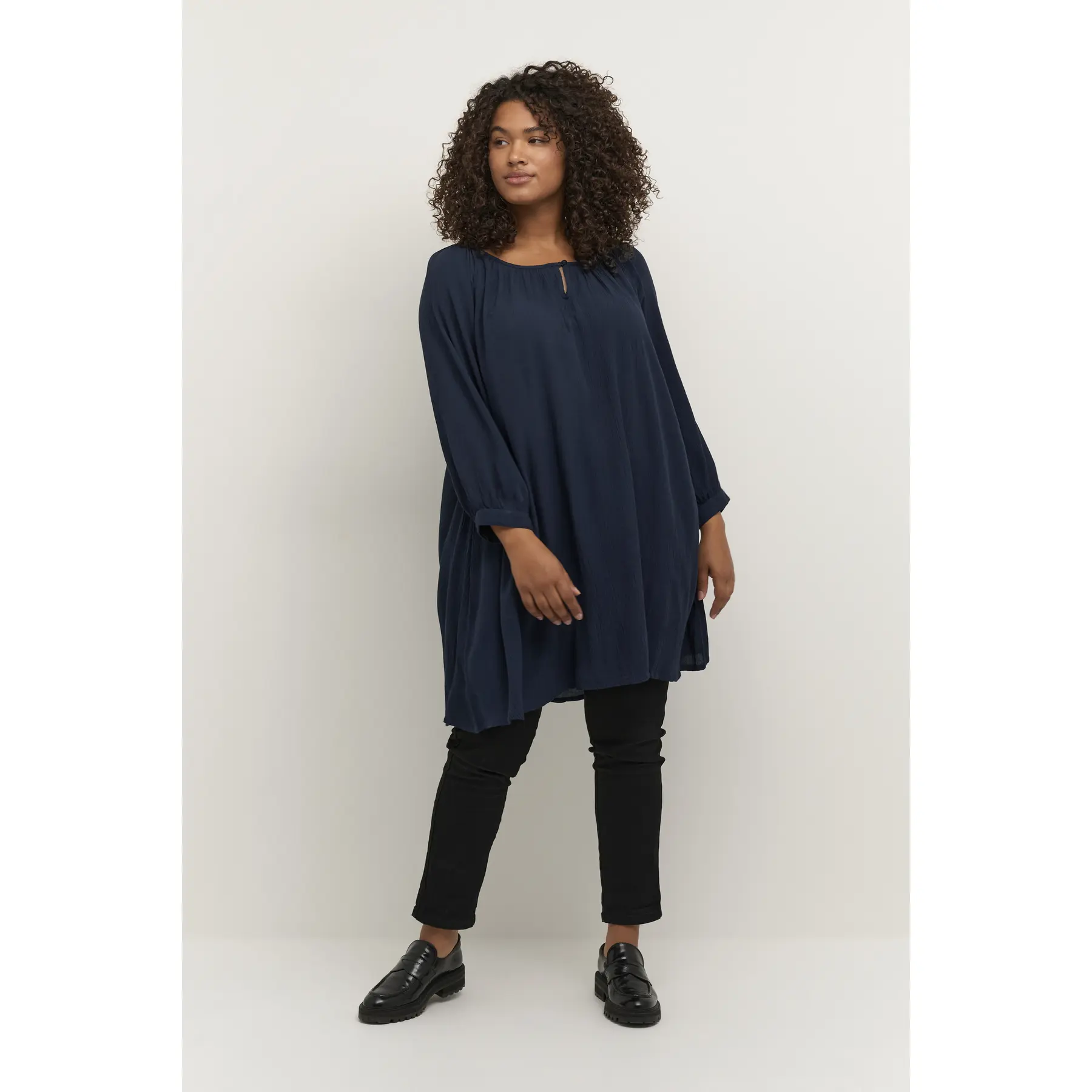 Tunica a maniche 3/4 donna KAFFE Curve Ami